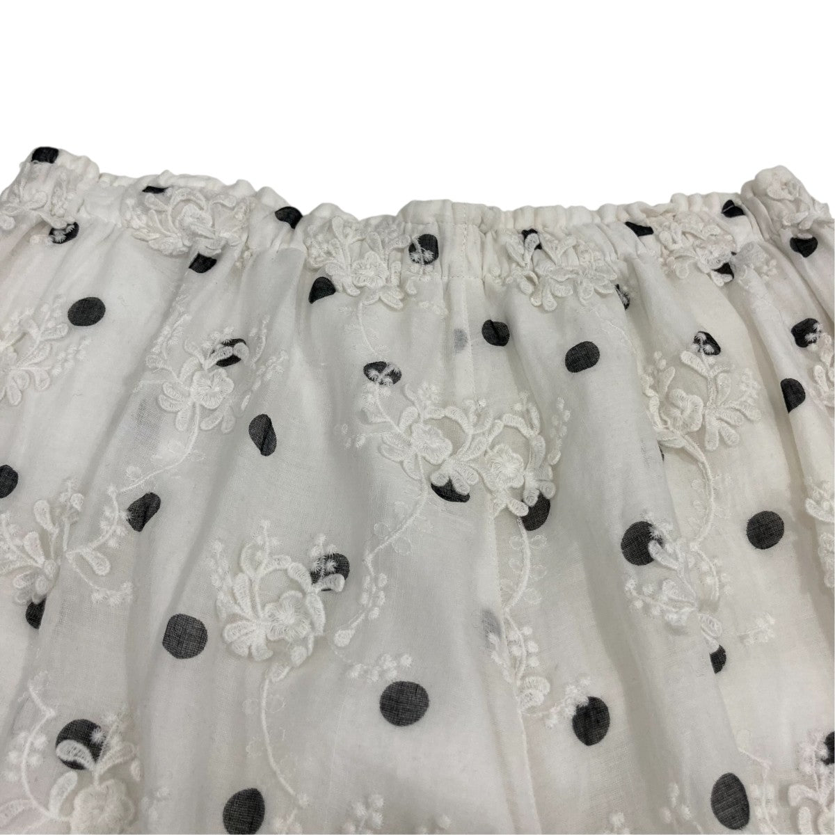 crinkle crinkle crinkle 3D embroidery dot pantsイージーパンツCC-2508 古着・中古-4枚目のアイテム画像