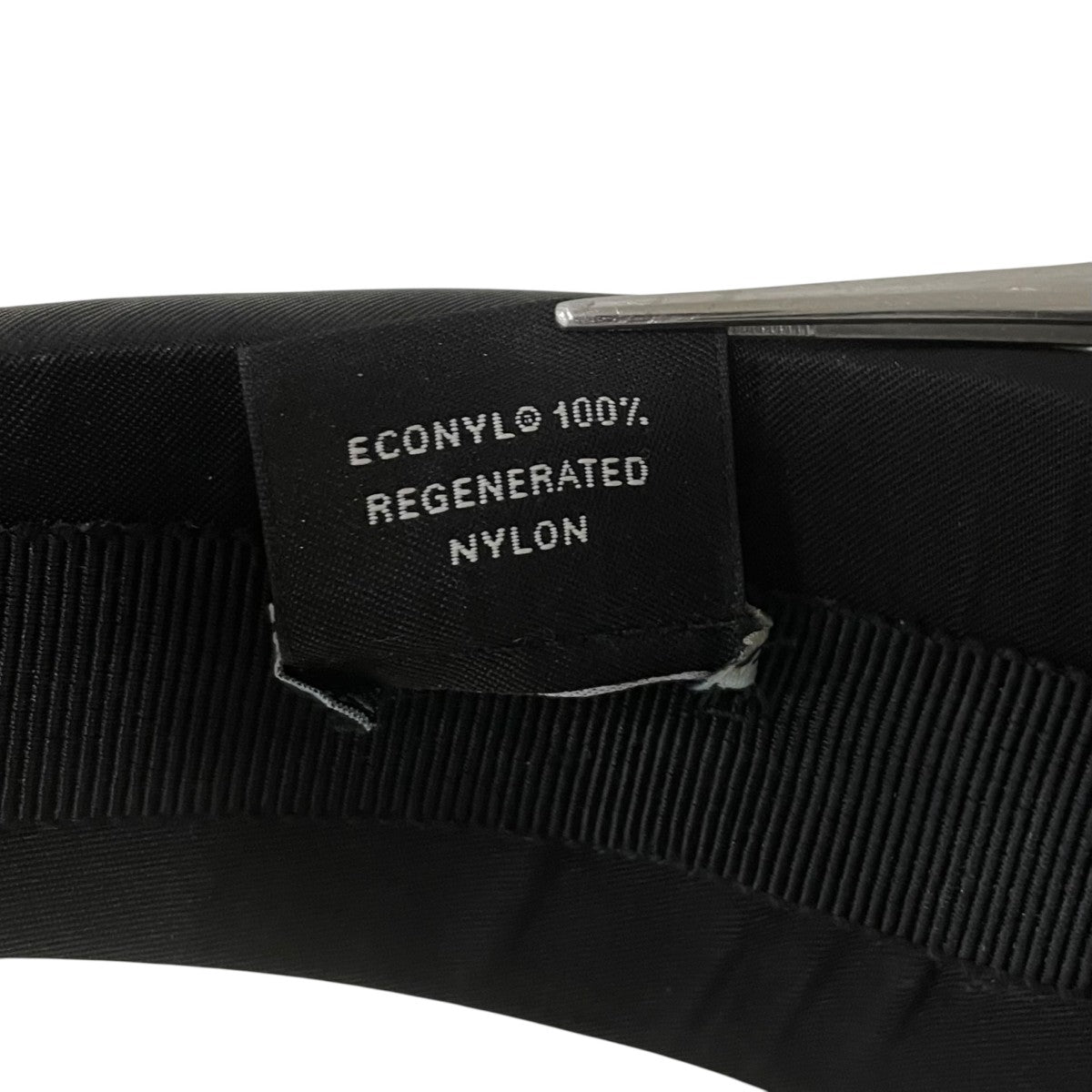 PRADA(プラダ) RE-NYLON トライアングルロゴカチューシャ ブラック