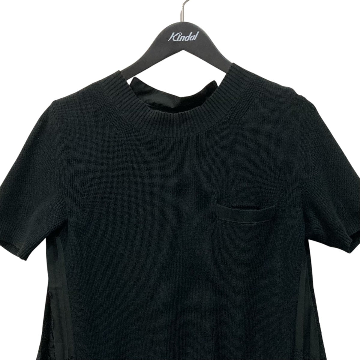 sacai 半袖ブラウス19-04311 古着・中古-2枚目のアイテム画像
