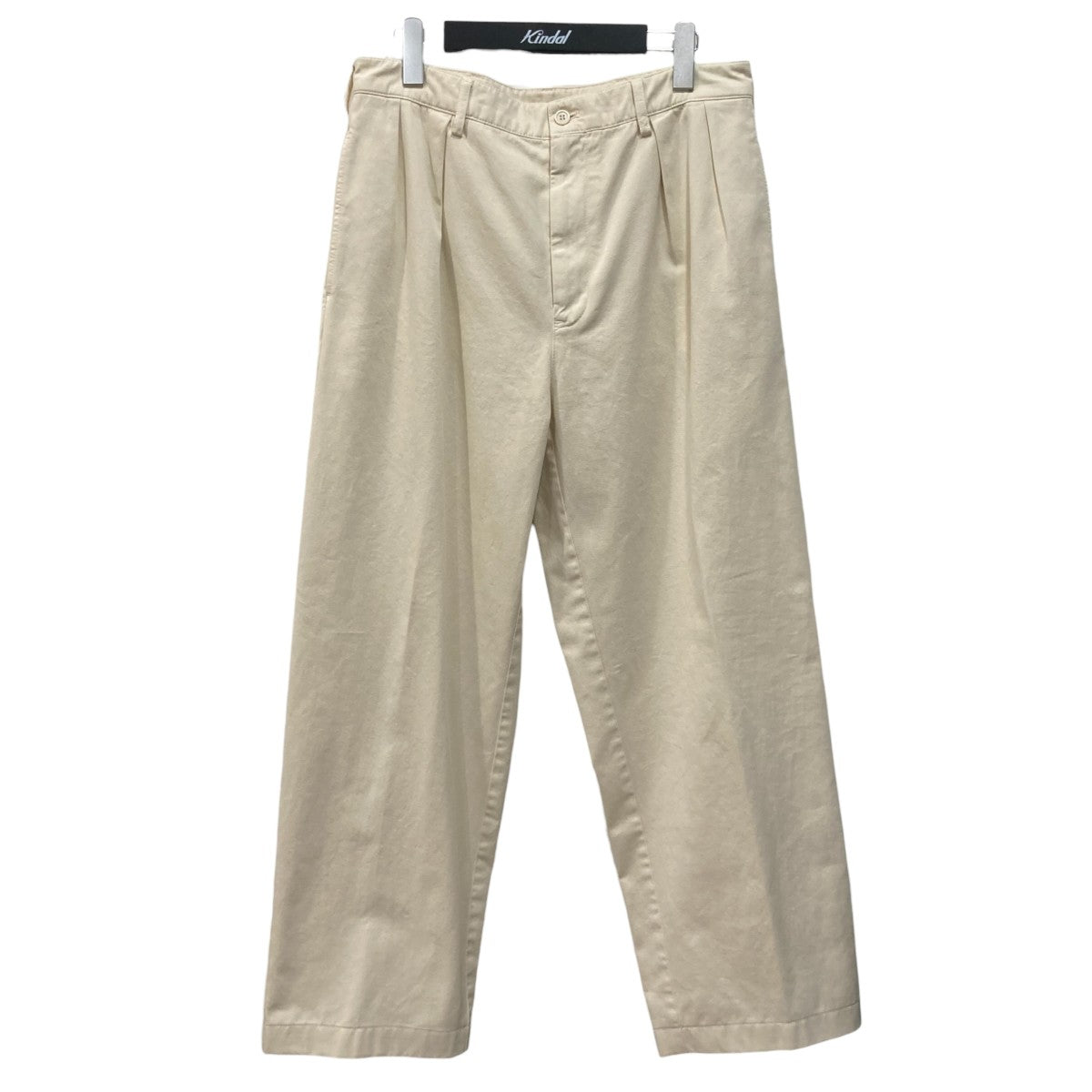 PRADA 26SSワイドレッグコットンパンツUP0434 古着・中古-1枚目のアイテム画像