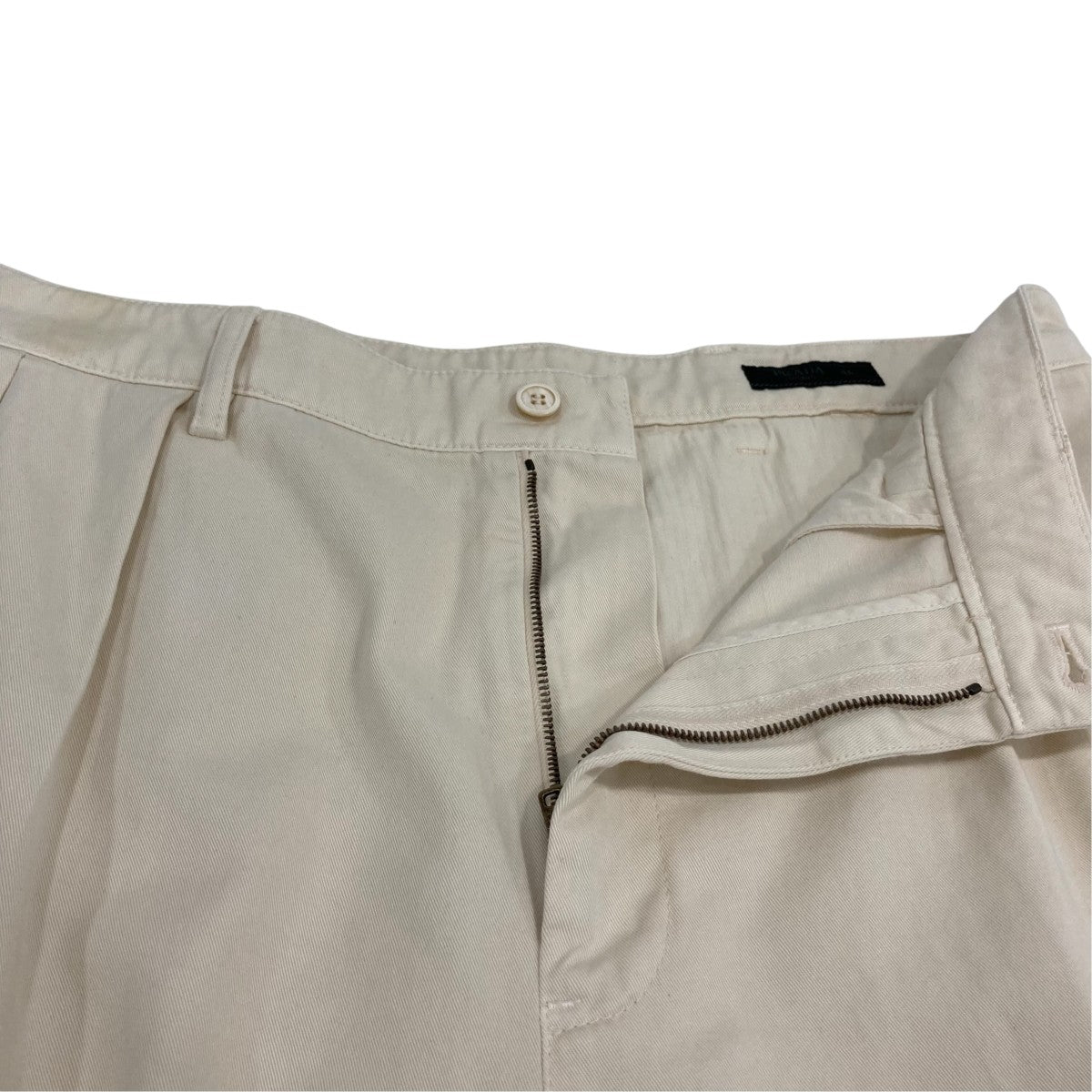 PRADA 26SSワイドレッグコットンパンツUP0434 古着・中古-3枚目のアイテム画像