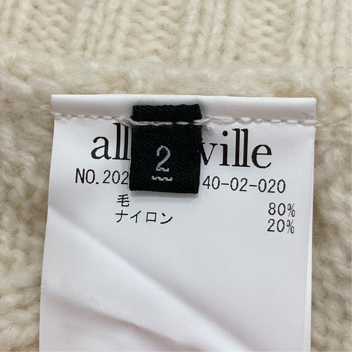 長袖セーター202320-16-140-02-020