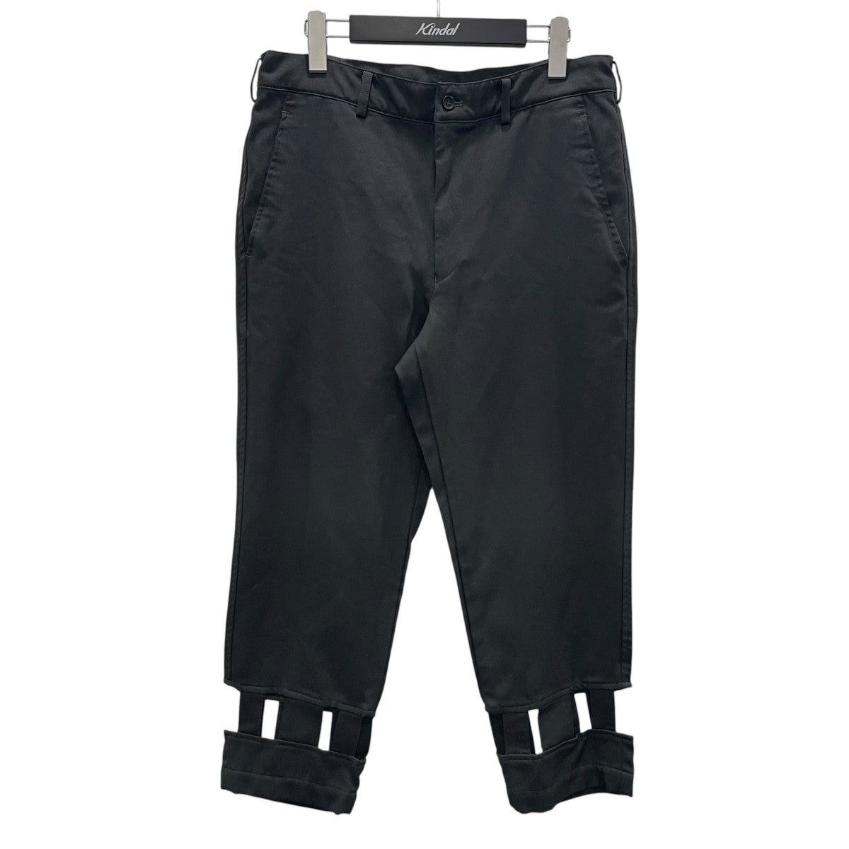 ブラックコムデギャルソン　パンツ ホワイトステッチ 黒ブラック 1J-P005 BLACK COMME des GARCONS(ブラックコムデギャルソン) スラックス1K