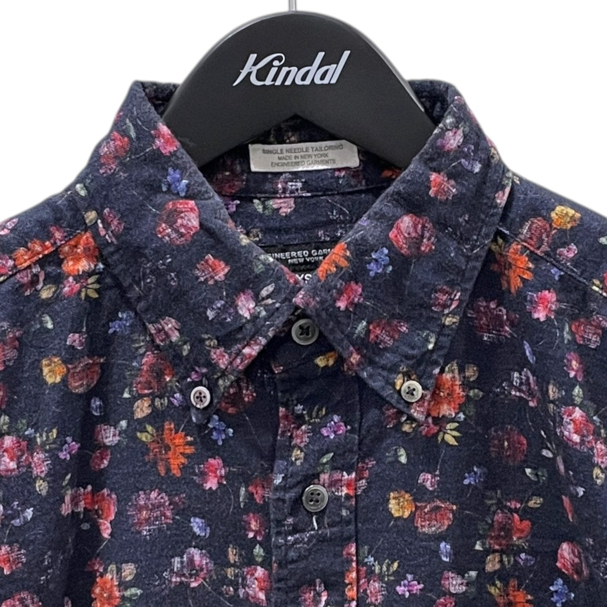 22AW 長袖シャツ 19 CENTURY BD SHIRT - FLORAL PRINTED FLANNEL 19センチュリーボタンダウンシャツフローラルプリンテッドフランネル
