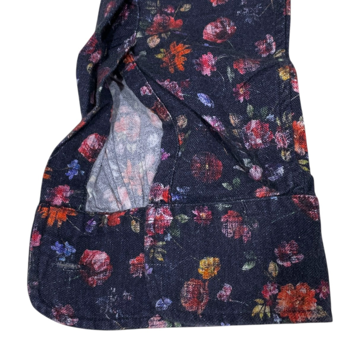 22AW 長袖シャツ 19 CENTURY BD SHIRT - FLORAL PRINTED FLANNEL 19センチュリーボタンダウンシャツフローラルプリンテッドフランネル