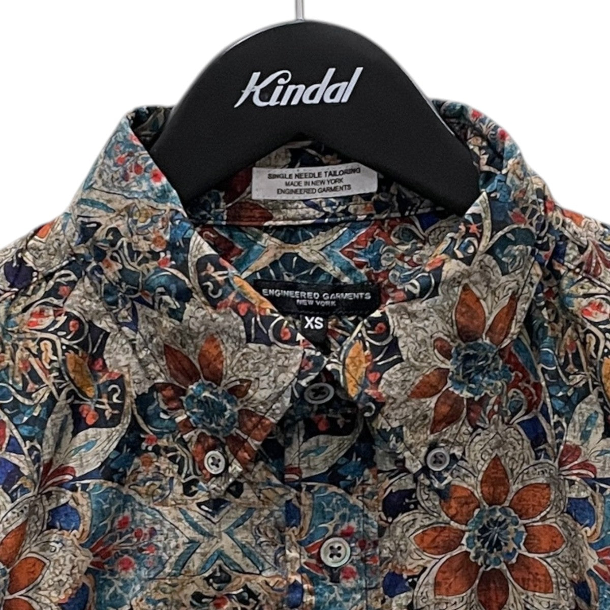 Engineered Garments 25AW 長袖シャツ 19 CENTURY BD SHIRT FLORAL PRINTED COTTON LAWN 19センチュリーボタンダウンシャツフローラルプリンテッドコットンローン OR010 古着・中古-3枚目のアイテム画像