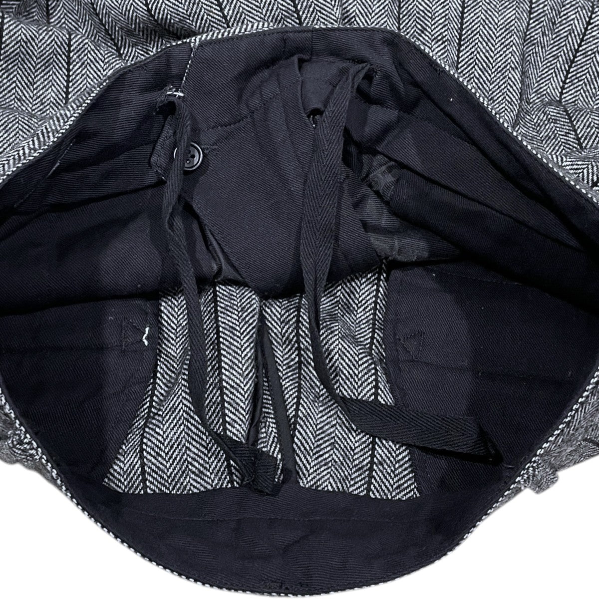 Engineered Garments 23AW ヘリンボーン柄ウールパンツ Officer Pant - Wool Striped HB オフィサーパンツ ウールストライプドヘリンボーン RV265 古着・中古-5枚目のアイテム画像
