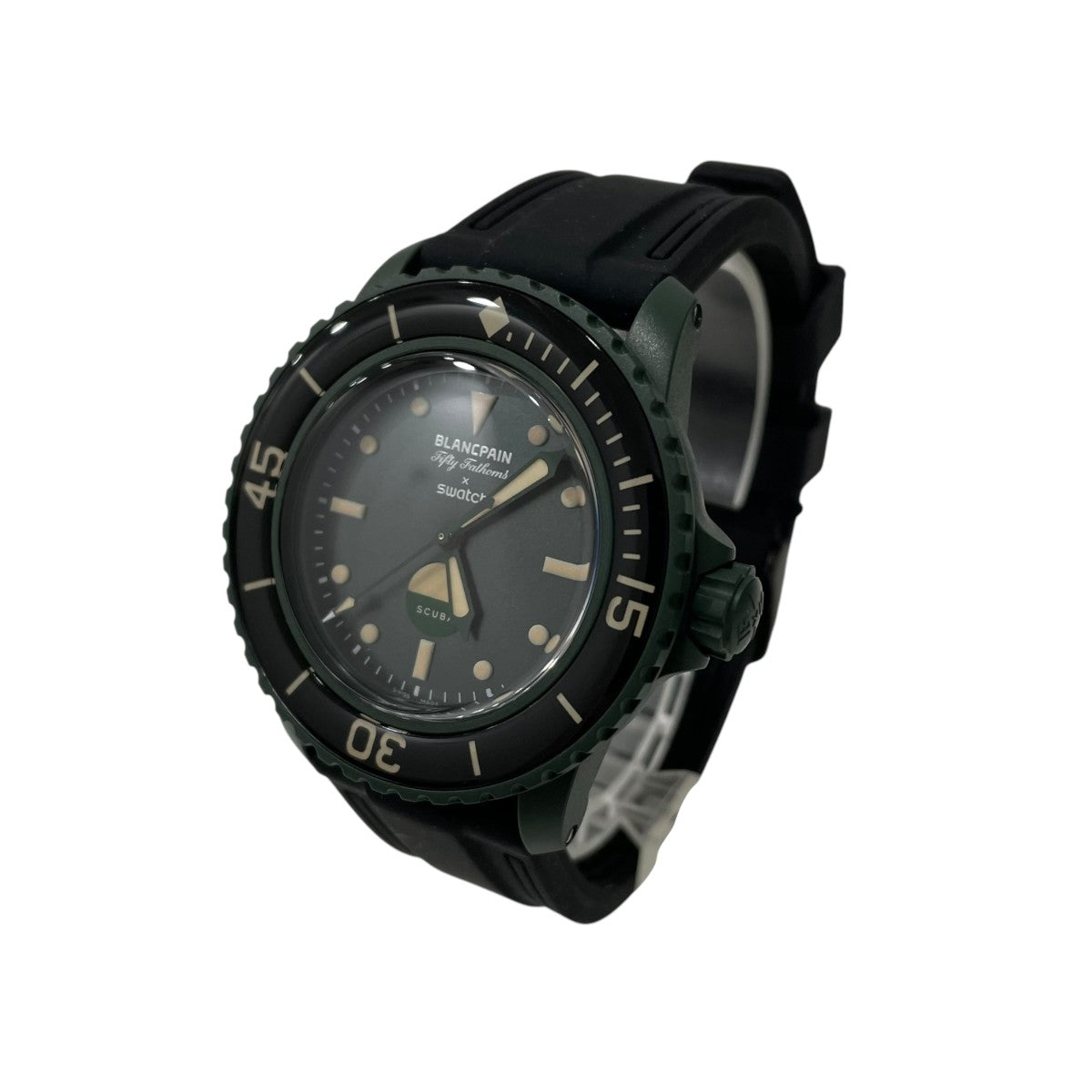 BIOCERAMIC SCUBA FIFTY FATHOMS GREEN ABYSS腕時計