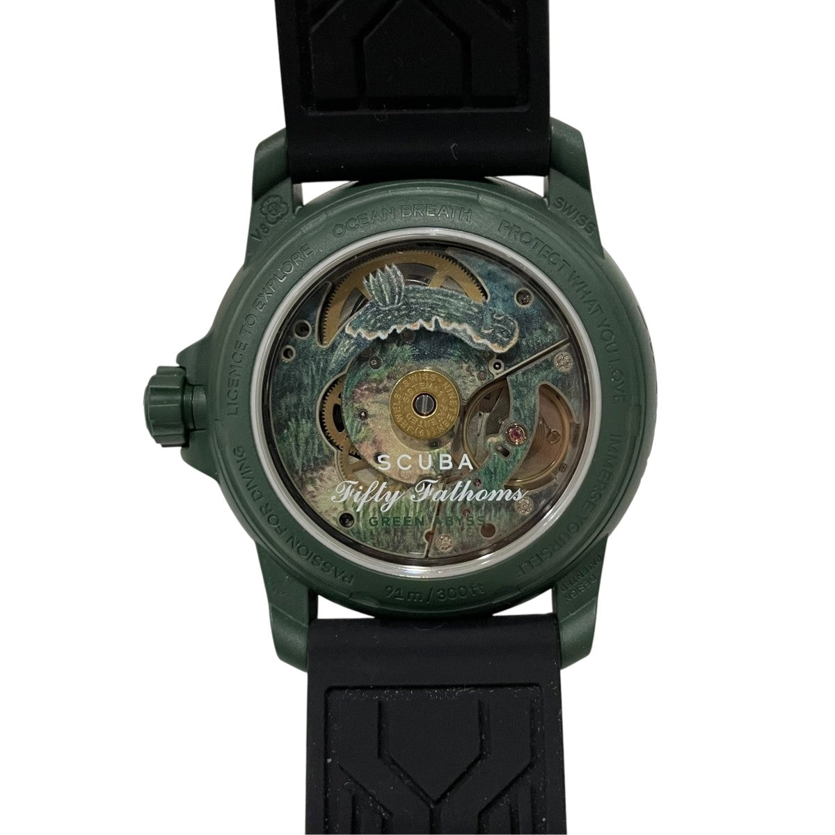 BIOCERAMIC SCUBA FIFTY FATHOMS GREEN ABYSS腕時計