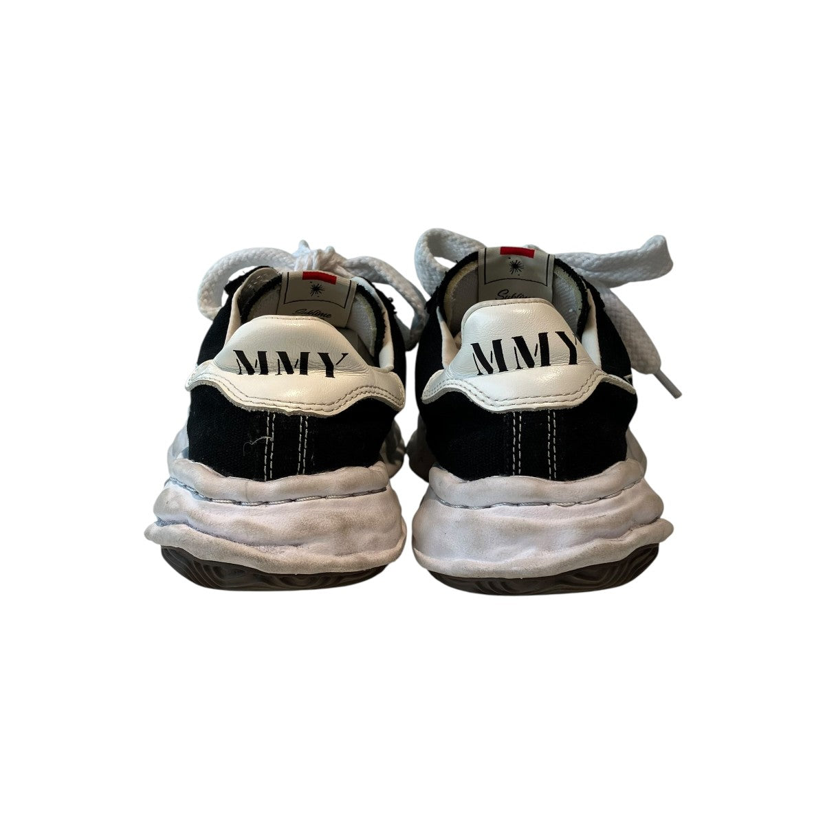 MIHARA YASUHIRO BLAKEY OG Sole Canvas Low-top SneakersスニーカーA08FW735 古着・中古-4枚目のアイテム画像