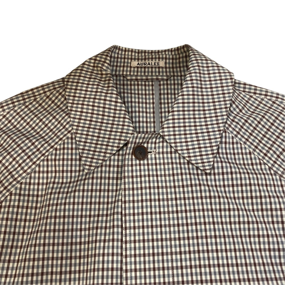 AURALEE(オーラリー) FINX WEATHER CHECK COATチャックコートA95C01WC