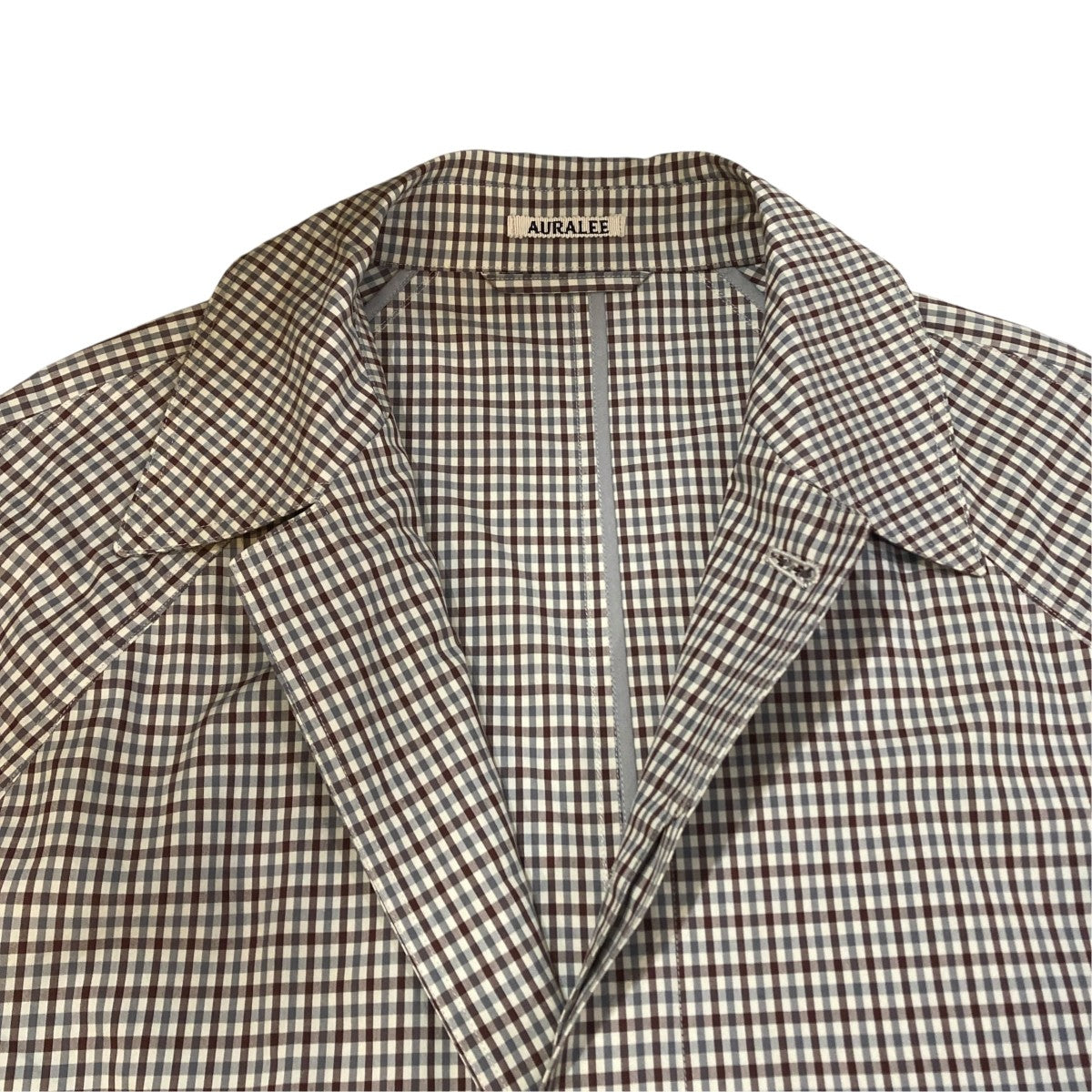 AURALEE(オーラリー) FINX WEATHER CHECK COATチャックコートA95C01WC