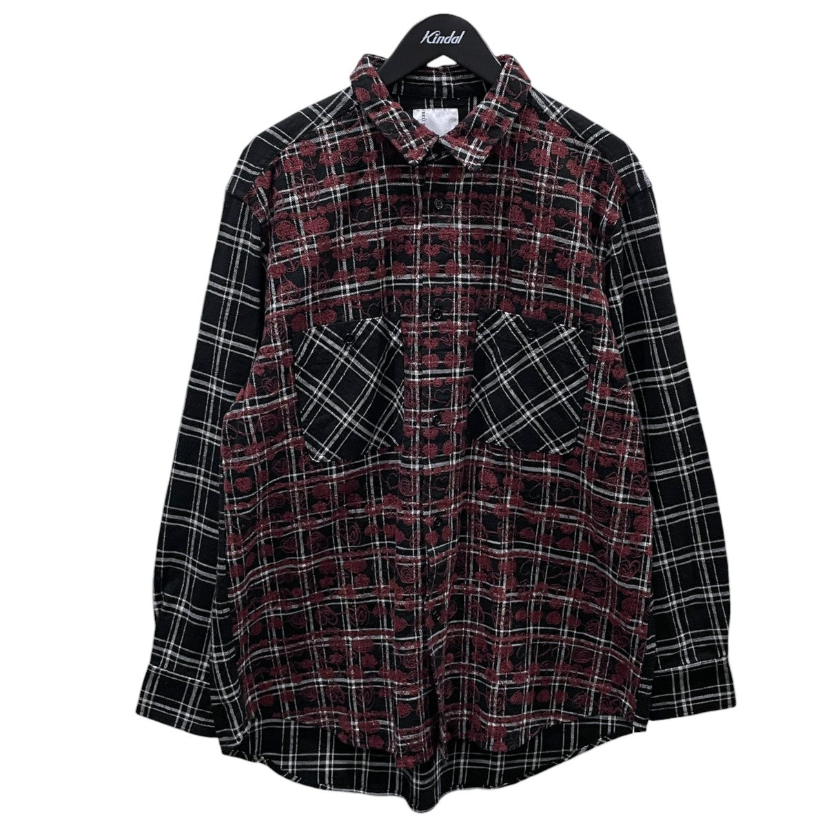 22AW チェック柄シャツ CHECK TRAP SHIRT チェックトラップシャツ 4531