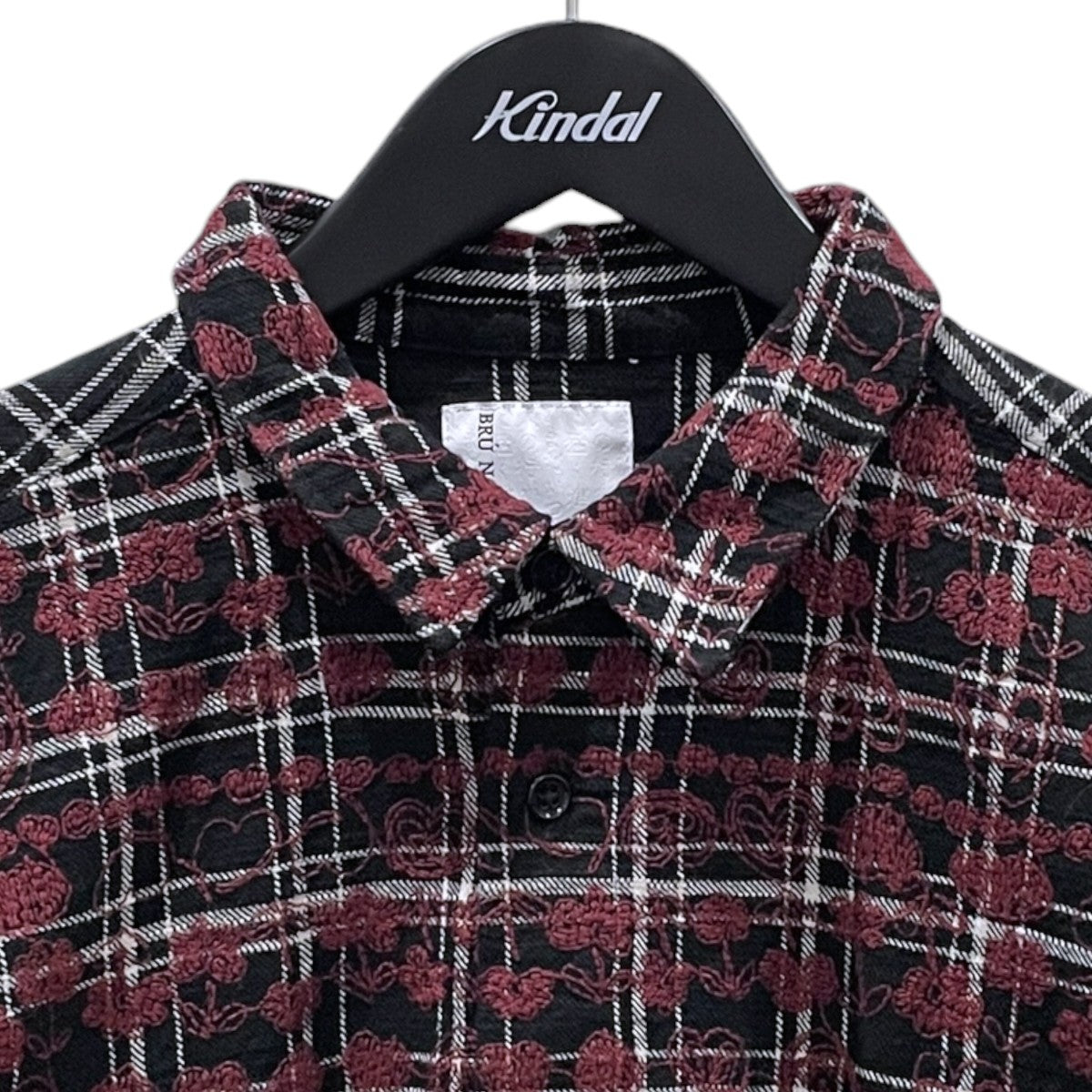 22AW チェック柄シャツ CHECK TRAP SHIRT チェックトラップシャツ 4531