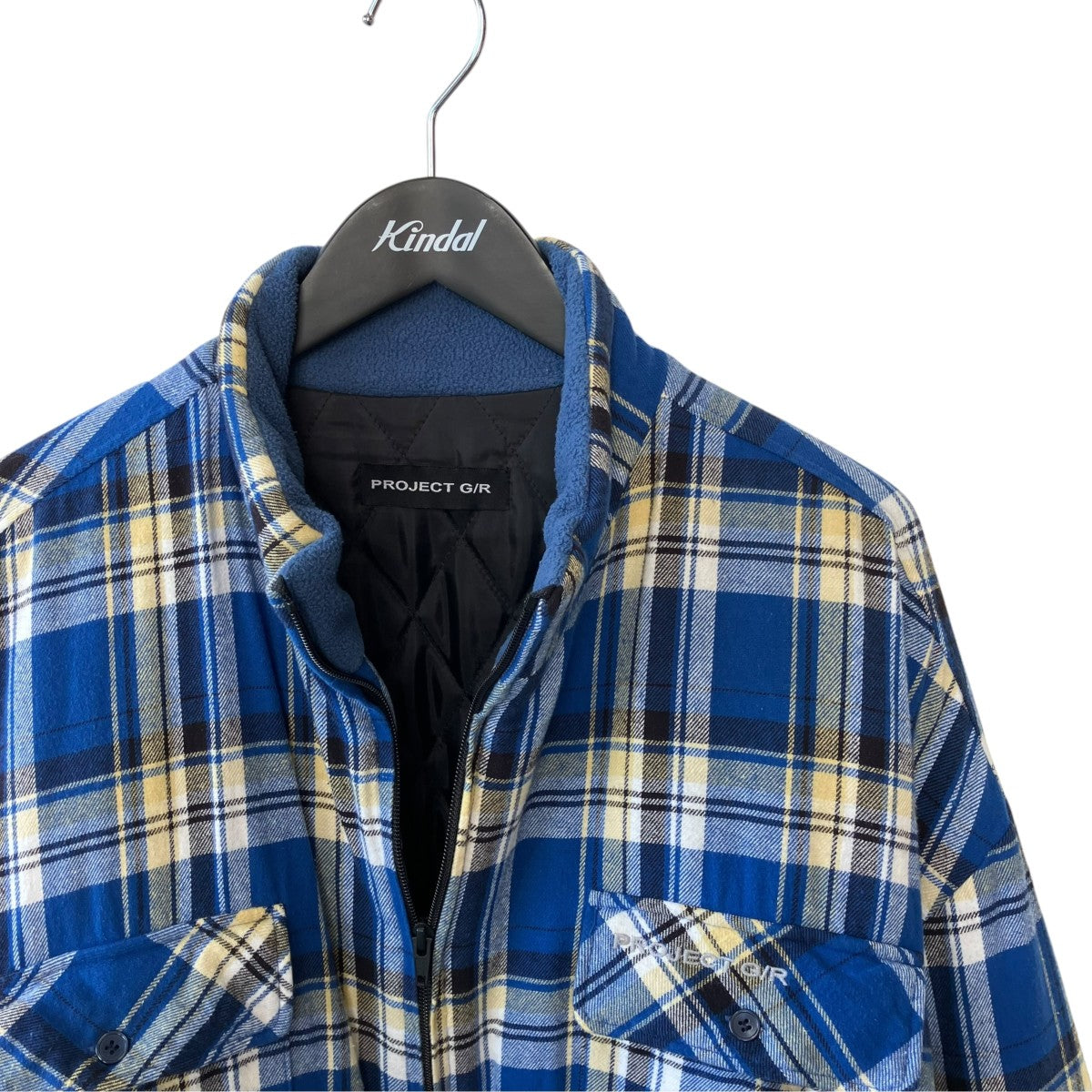 PADDED CHECK SHIRTS JACKET中綿ジャケット