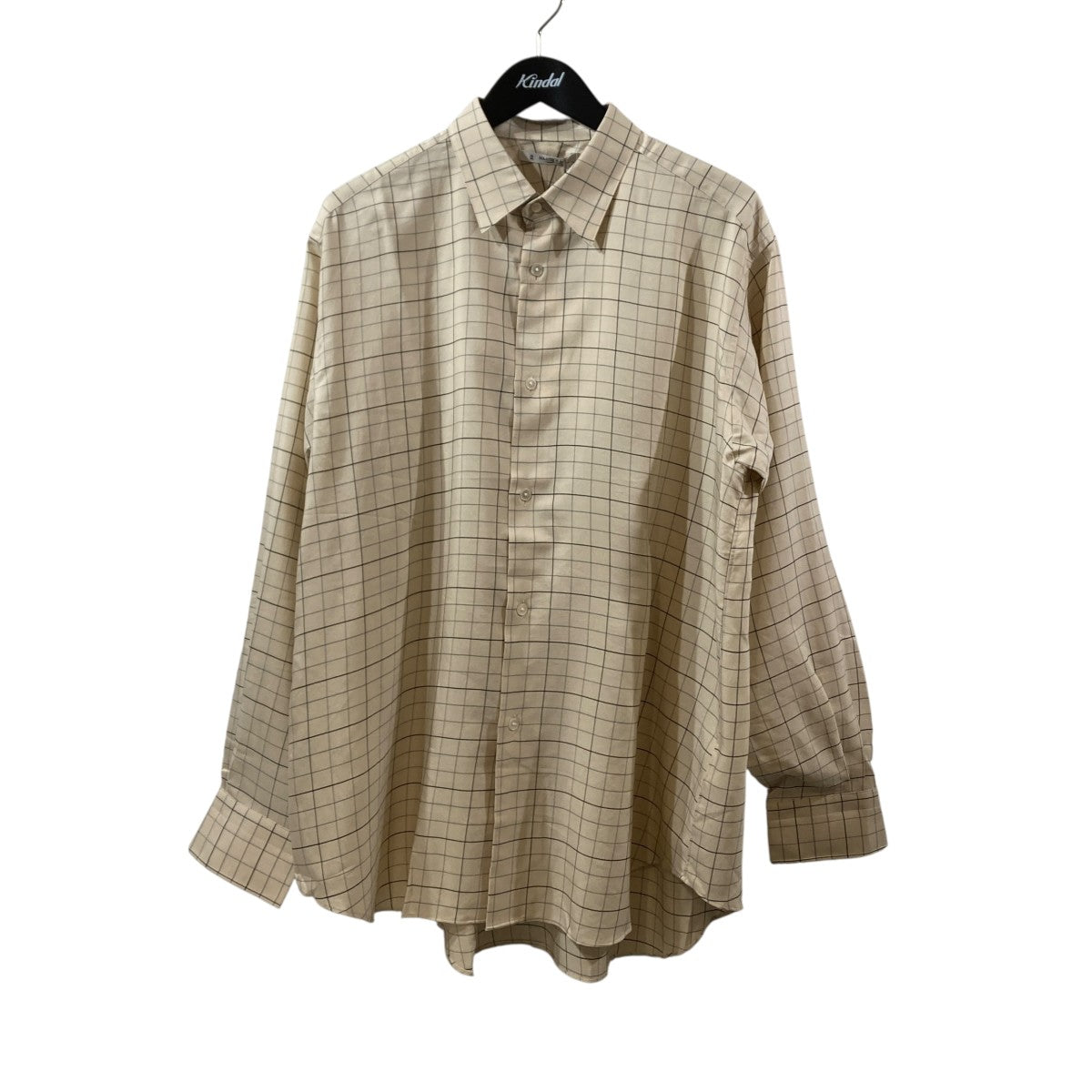 MAATEE＆SONS 26AWshort ponit shirts C S TATTERSALLチェック長袖シャツMT6303-0602B 古着・中古-1枚目のアイテム画像