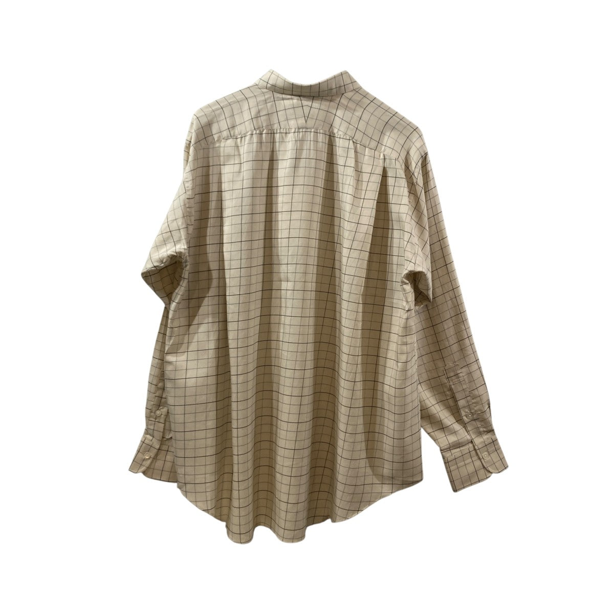 MAATEE＆SONS 26AWshort ponit shirts C S TATTERSALLチェック長袖シャツMT6303-0602B 古着・中古-2枚目のアイテム画像