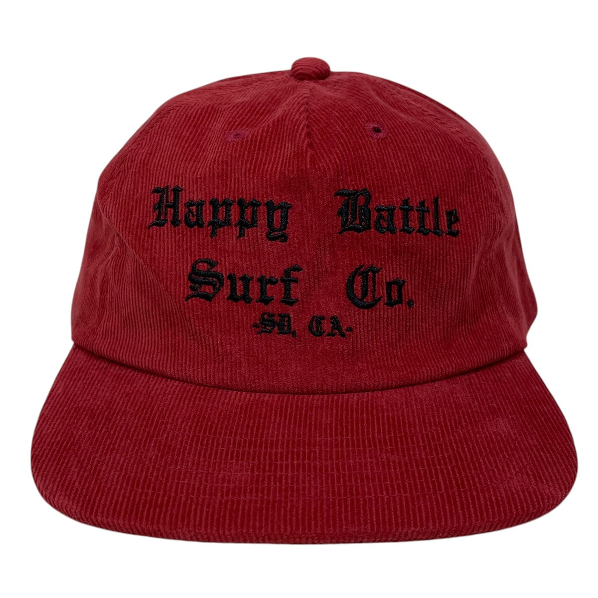 24SS ロゴ刺繍コーデュロイキャップ Corduroy Hat コーデュロイハット