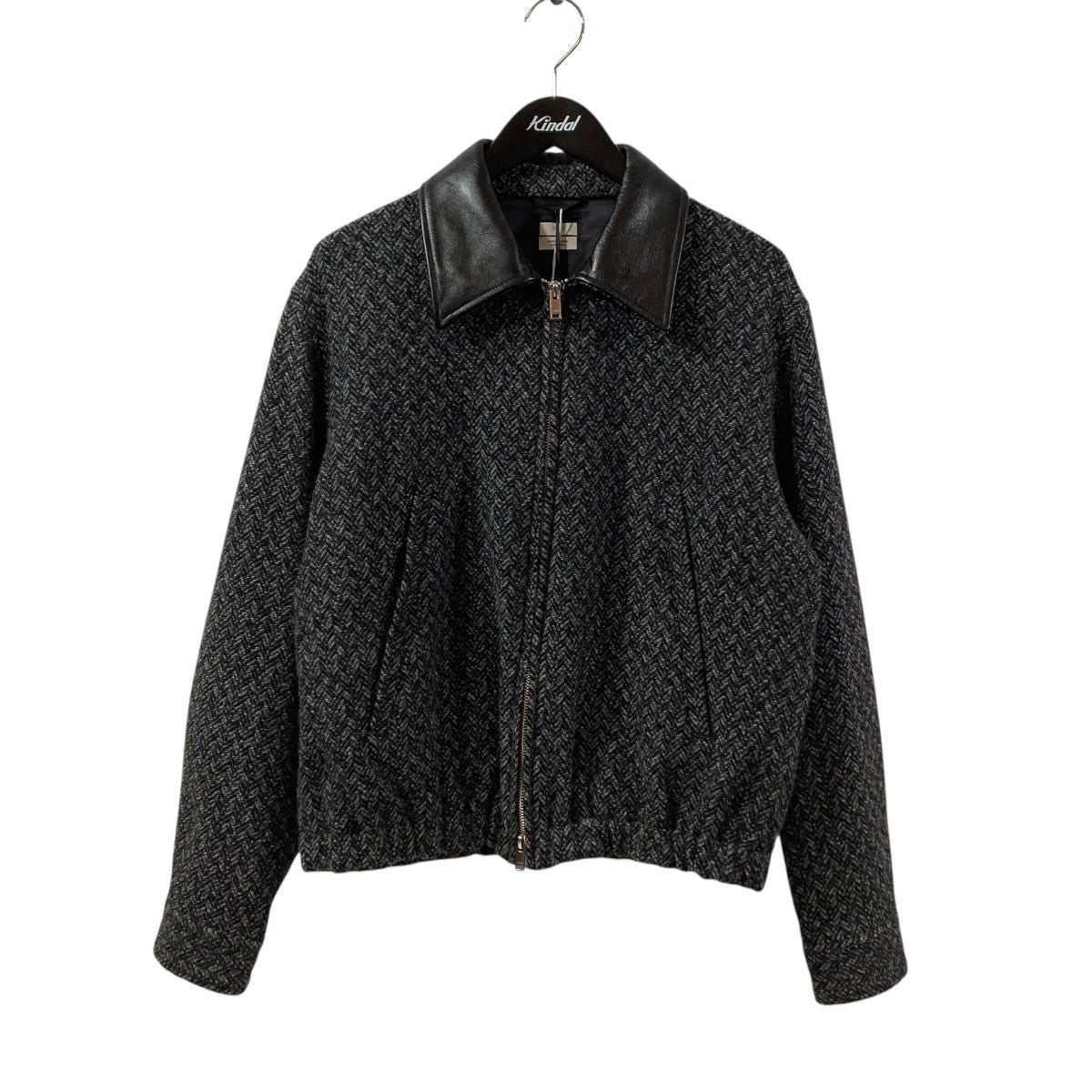Herringborn Tweed Zip BlousonブルゾンYK26FW01314B