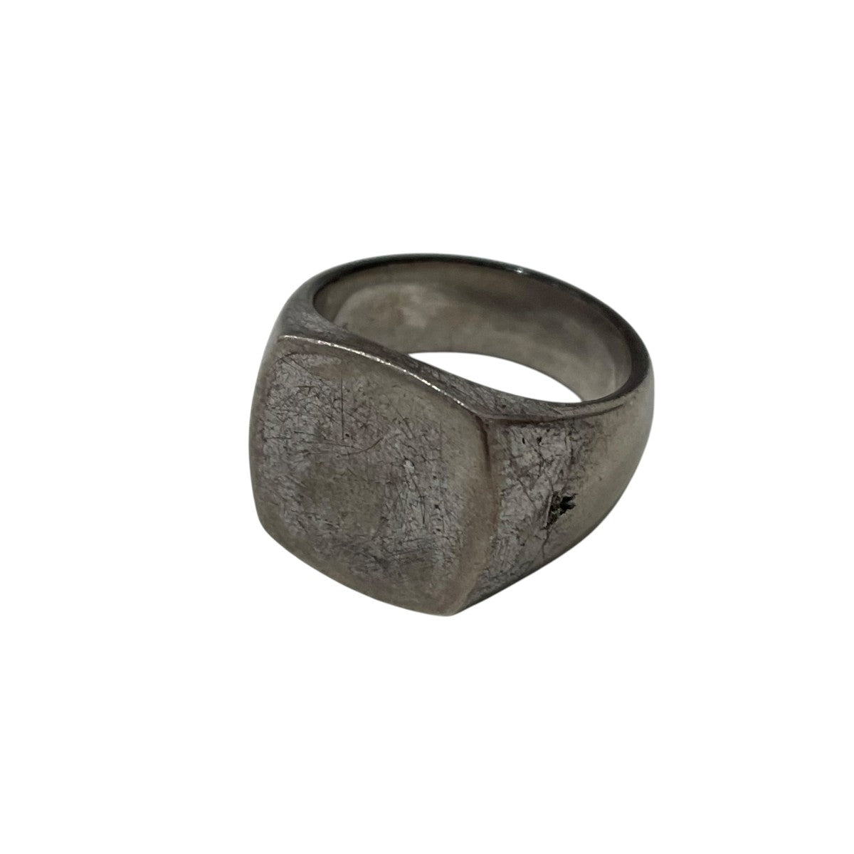Cushion cut ringシルバーリング