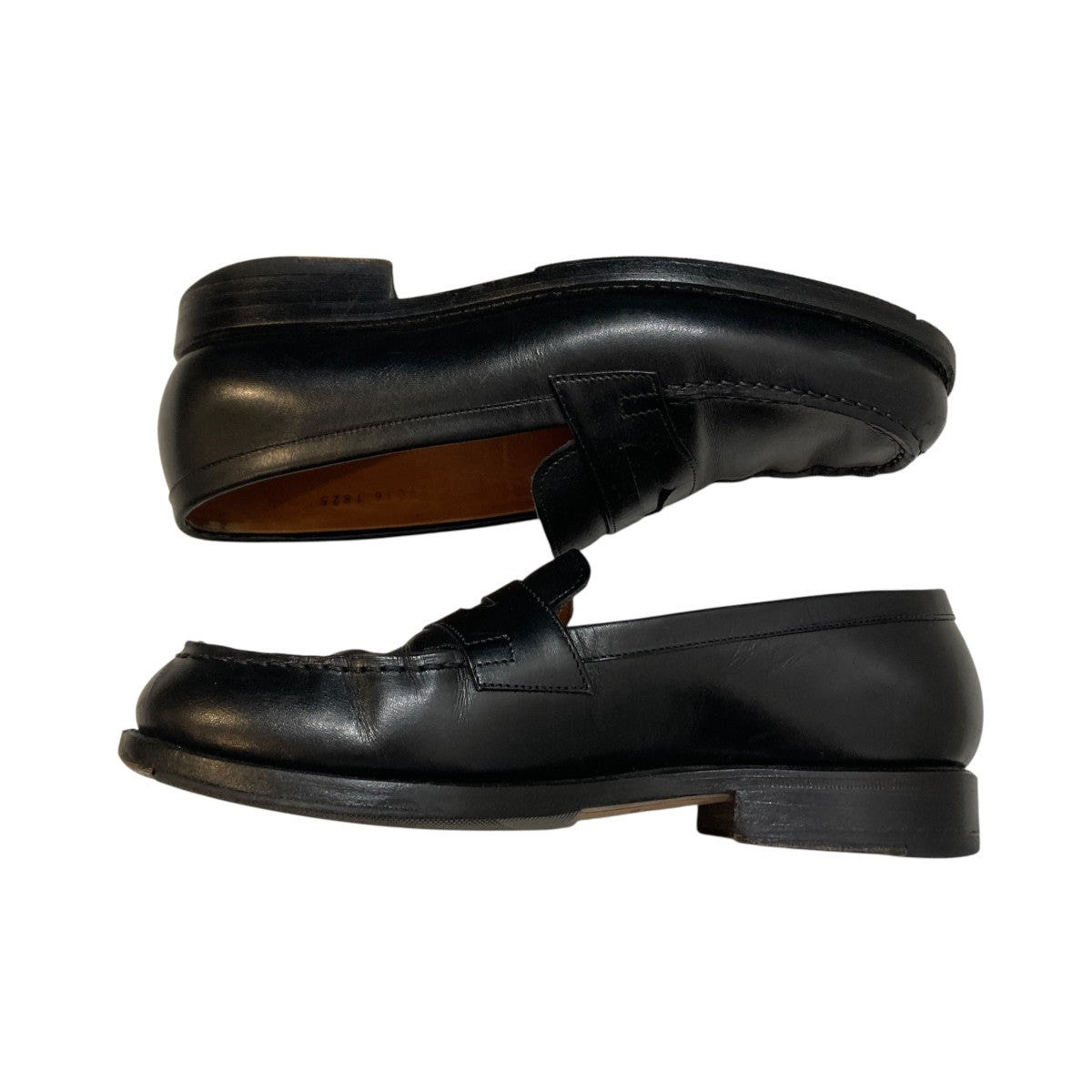 BLACK CALFローファー99036 1825