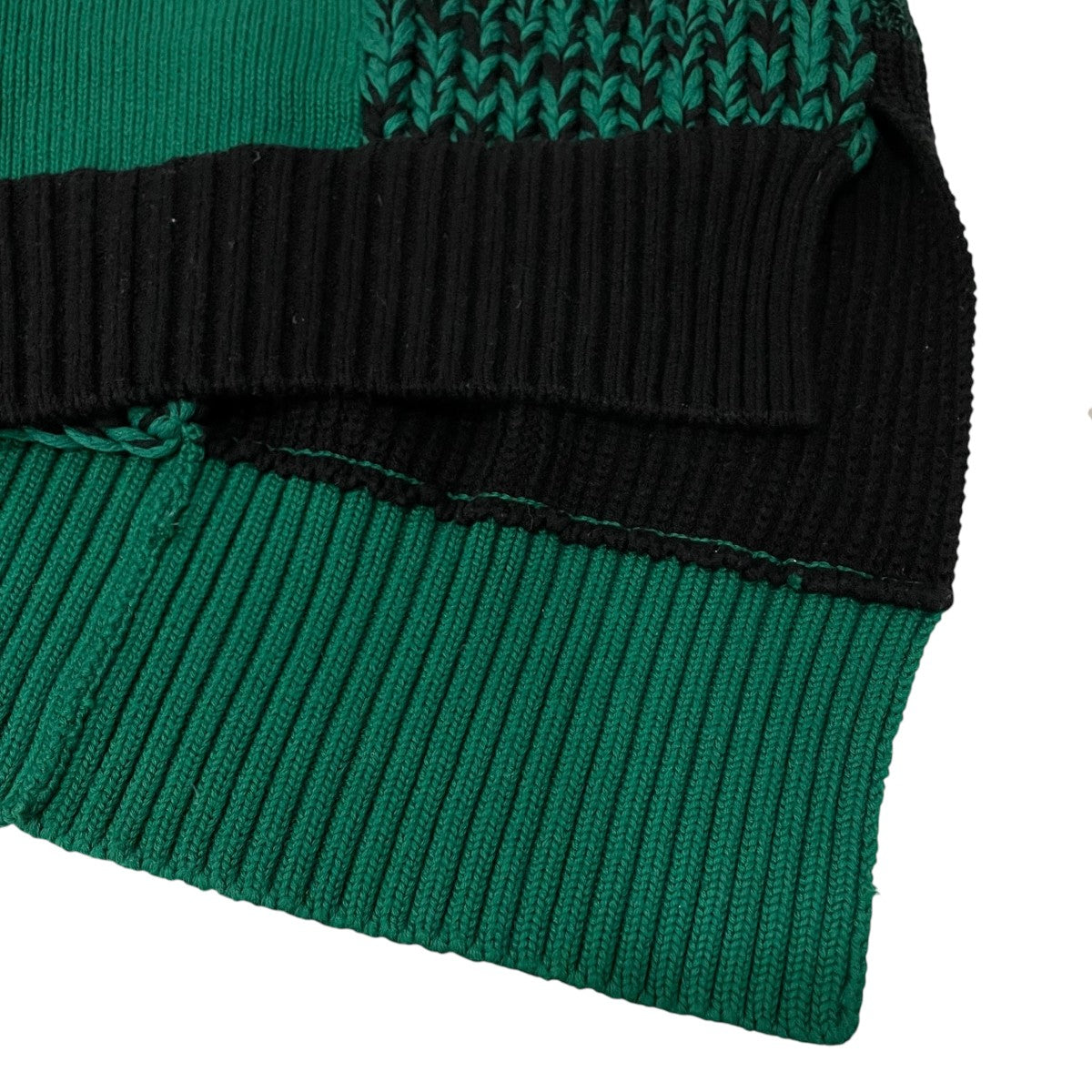 sacai(サカイ) クルーネックニット22-05945 22-05945 グリーン