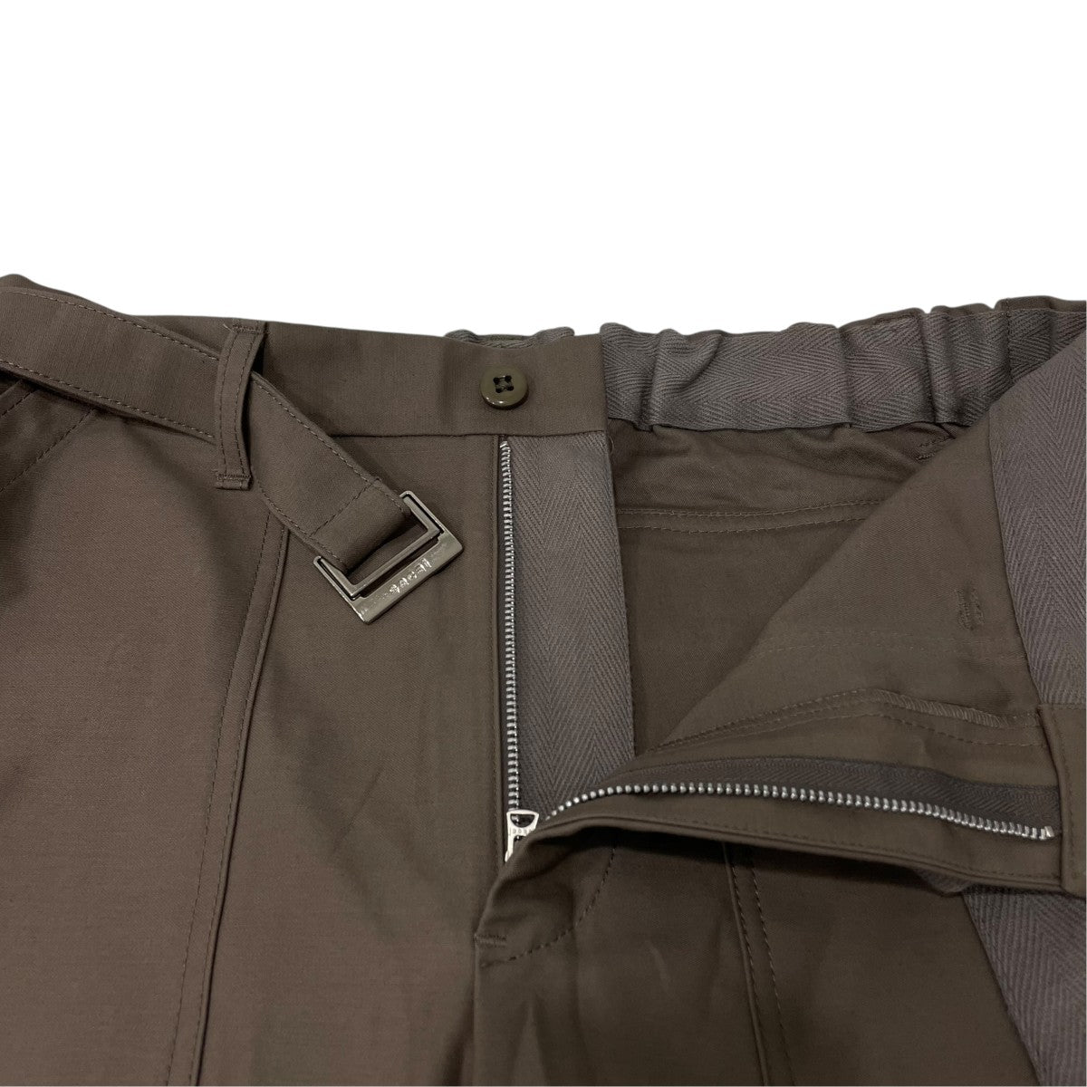 sacai(サカイ) Cotton Back Satin Pantsサテンパンツ25-03696M 25