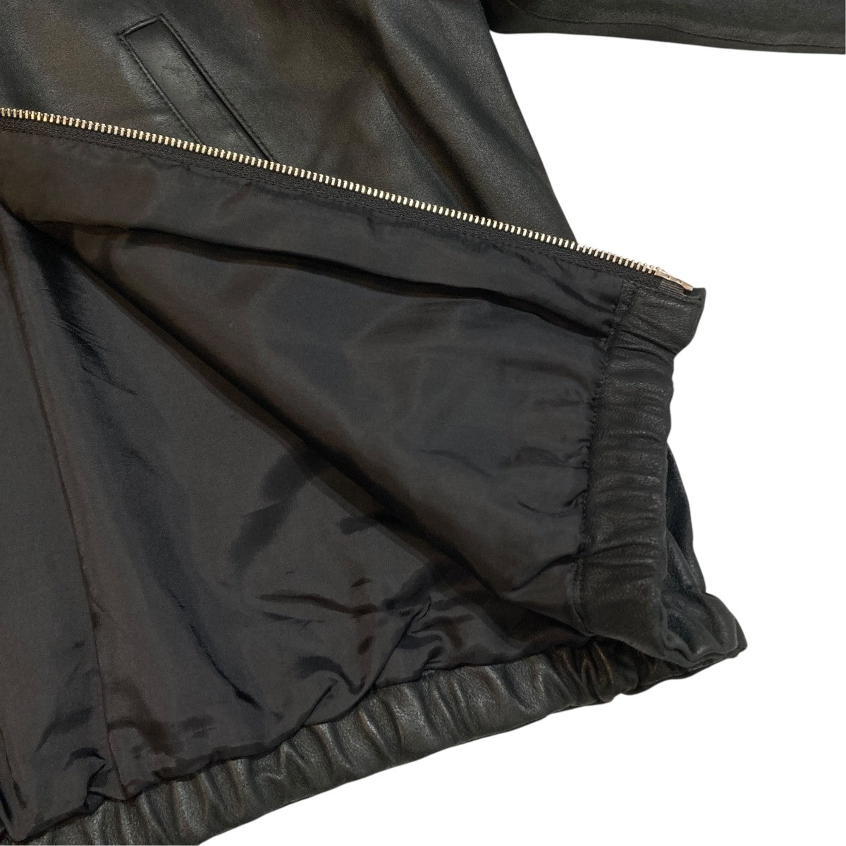 Leather Zip BlousonレザーブルゾンYK25SS0903B