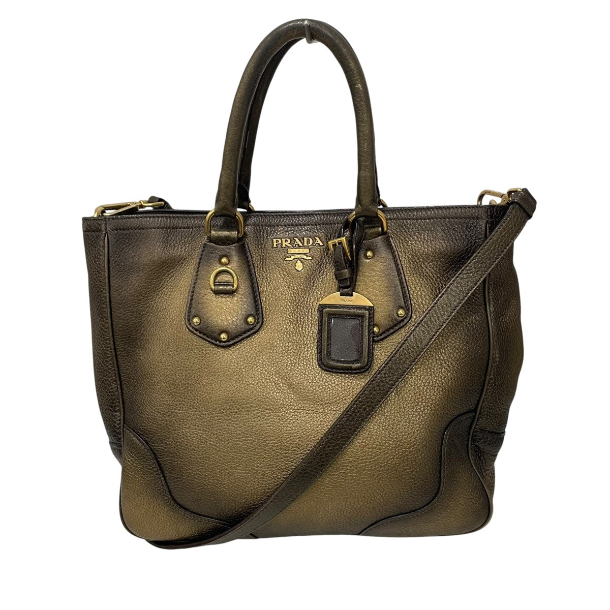 Vitello Daino Antikトートバッグ