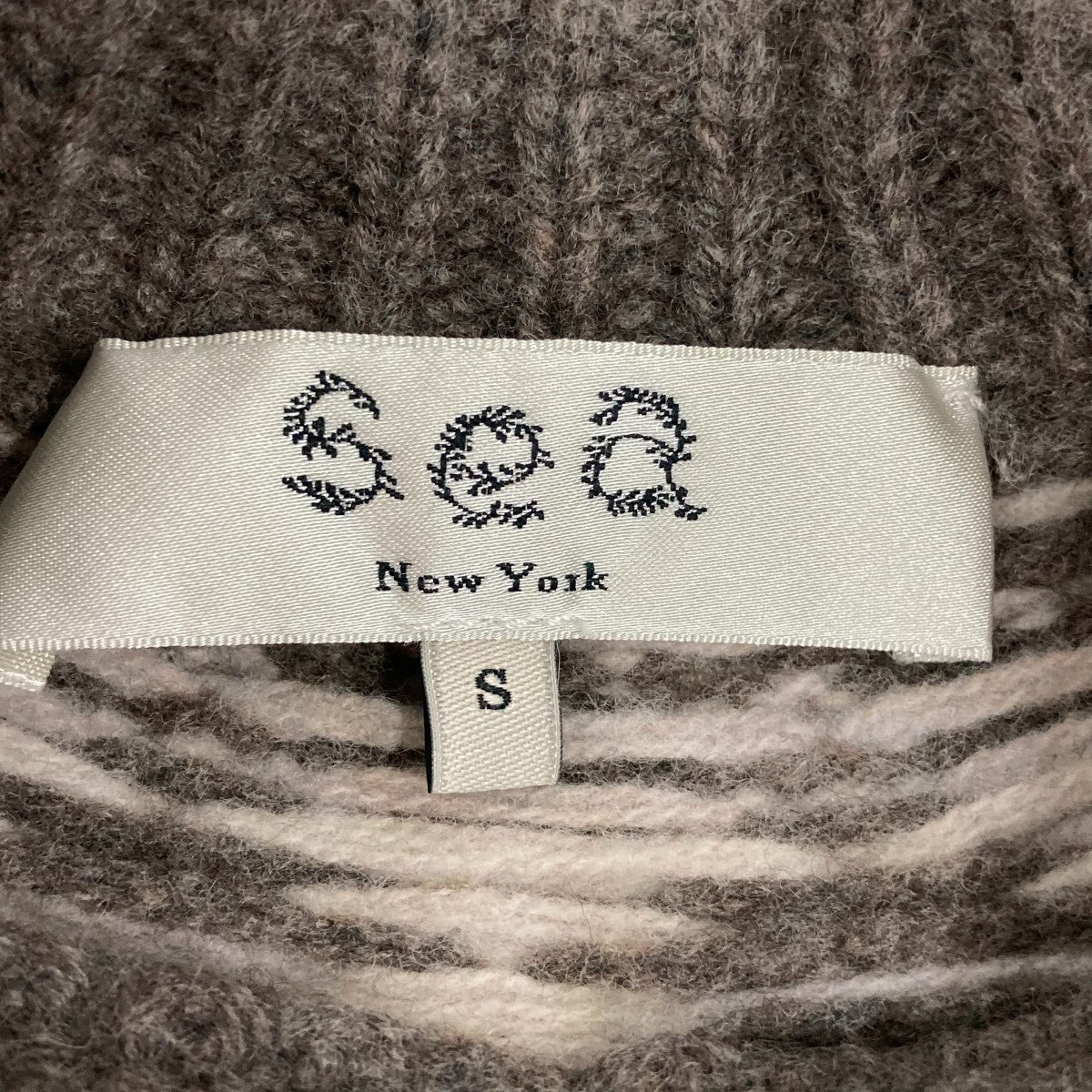 クルーネックニットAW23-001