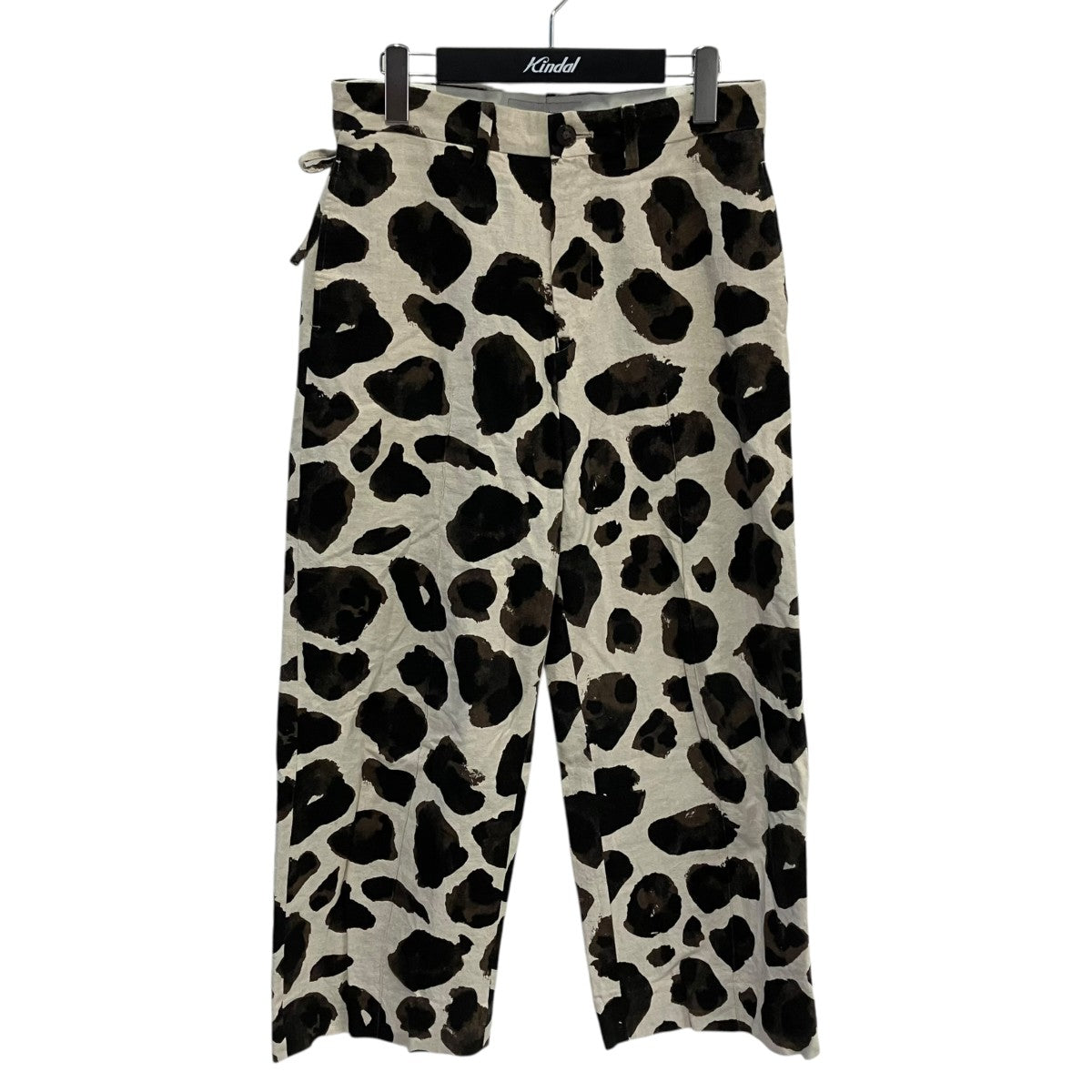 ANIMAL PATTERN LINEN SLACKSパンツ23SS-PA9-005