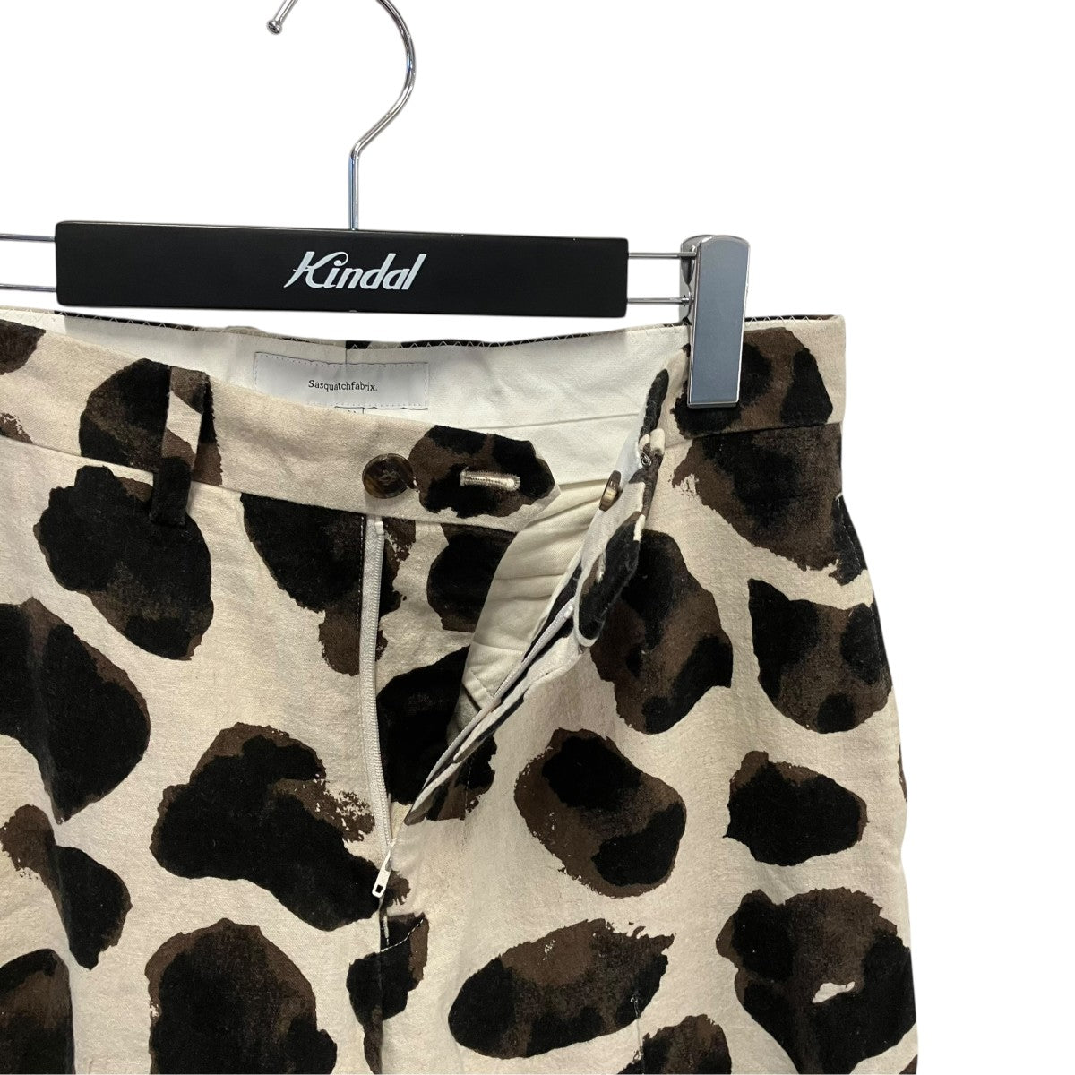 ANIMAL PATTERN LINEN SLACKSパンツ23SS-PA9-005