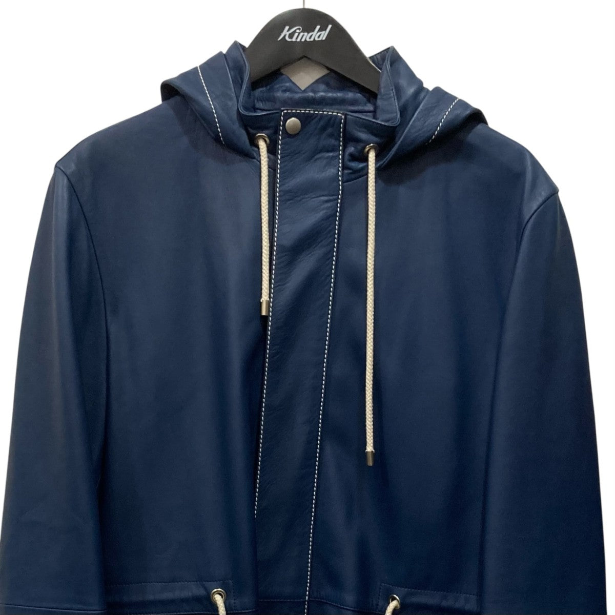 LOEWE レザーコート17156182100 古着・中古-2枚目のアイテム画像