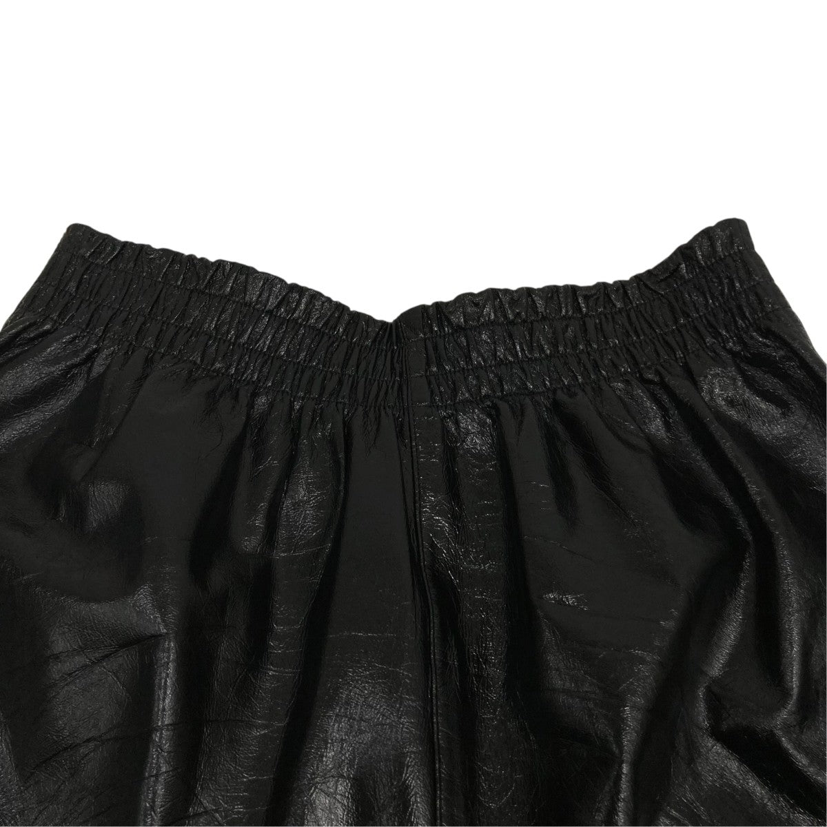 BOTTEGA VENETA レザーハーフパンツ633445 古着・中古-4枚目のアイテム画像