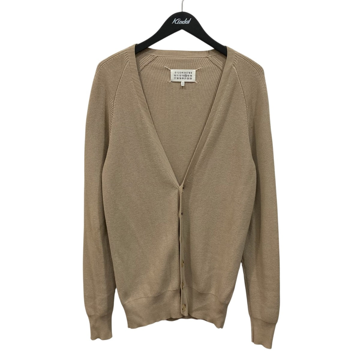 Maison Margiela ラグランスリーブ VネックニットカーディガンS30HA0852 古着・中古-1枚目のアイテム画像