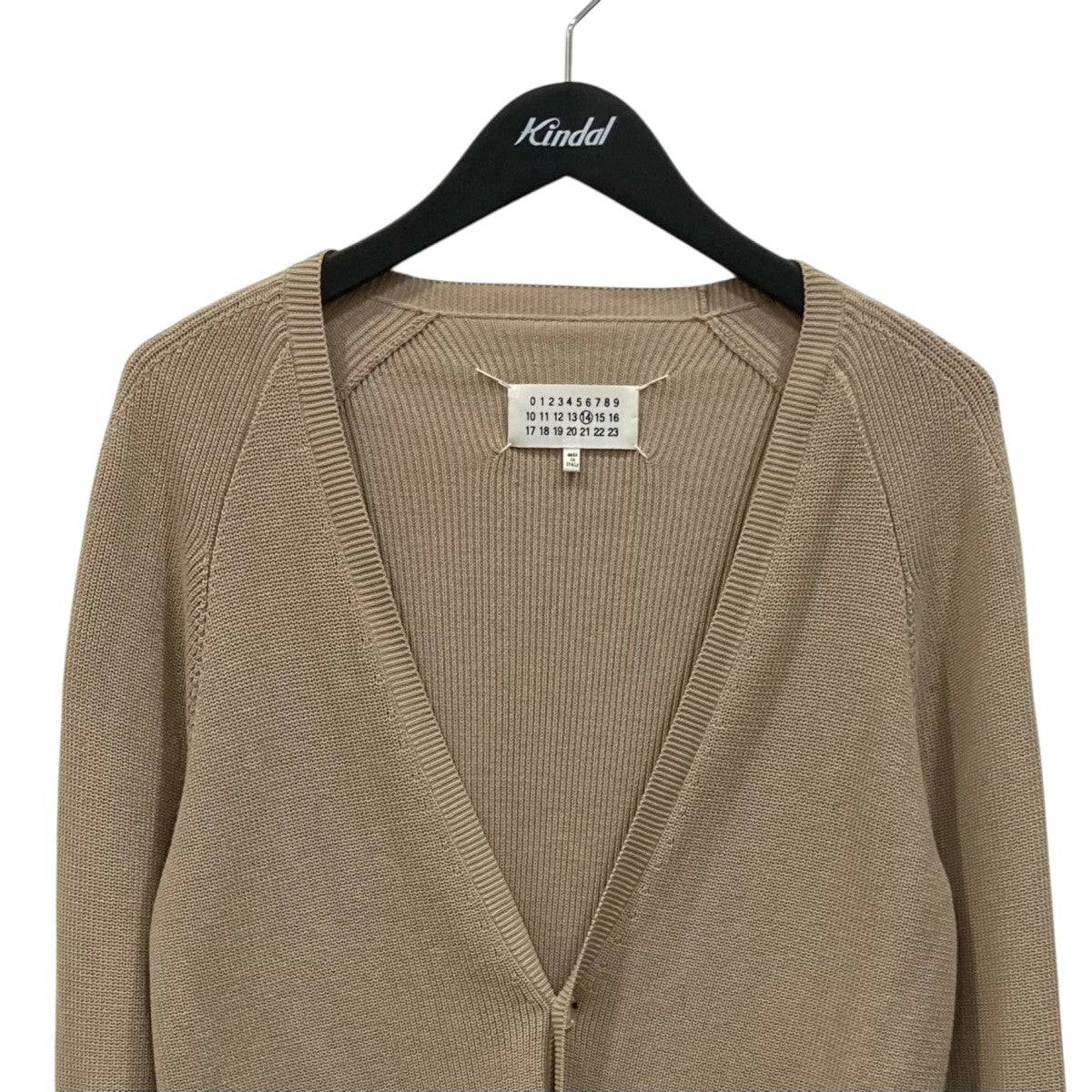 Maison Margiela ラグランスリーブ VネックニットカーディガンS30HA0852 古着・中古-2枚目のアイテム画像