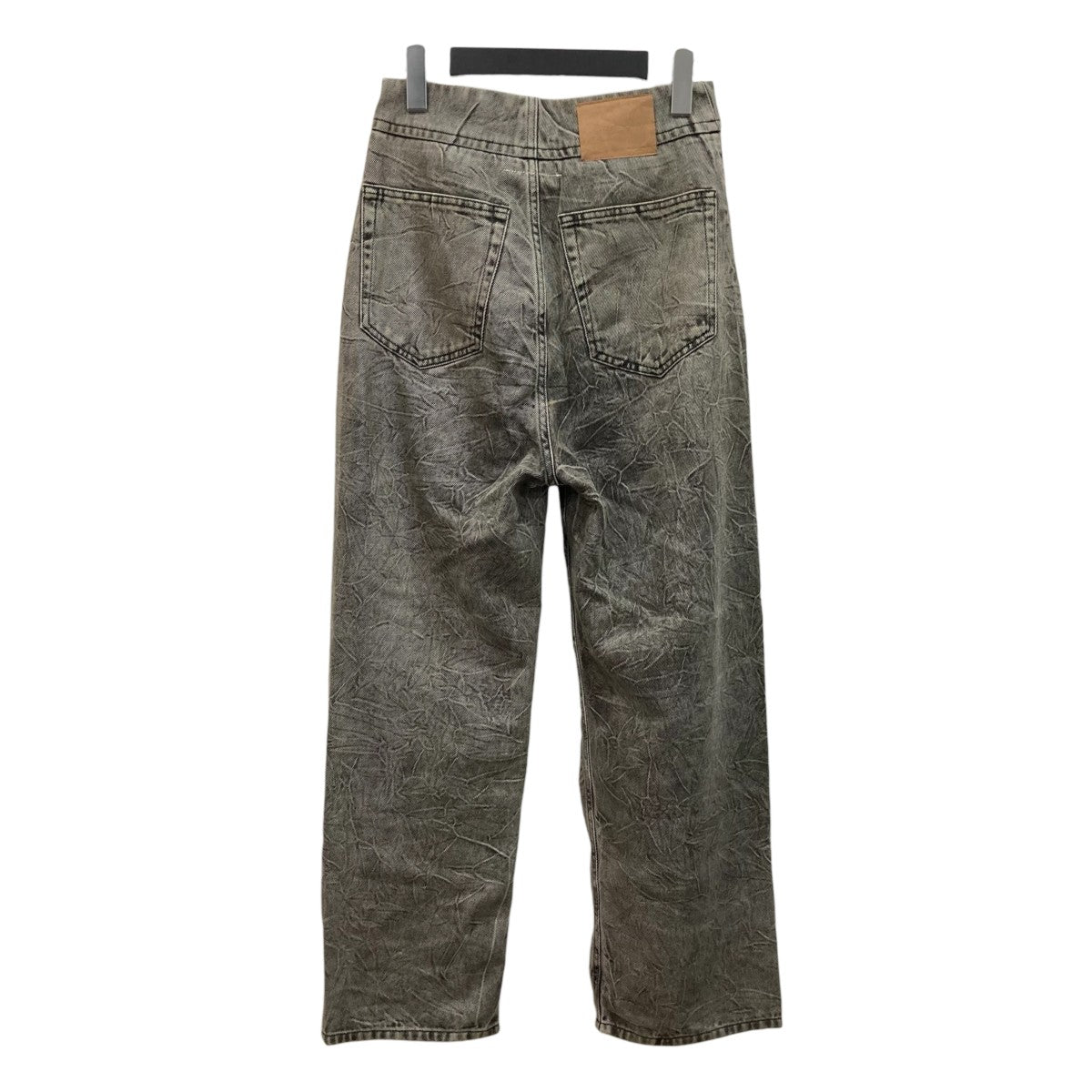 MM6 Maison Margiela(マルタンマルジェラ) ボタンフライブラックデニム