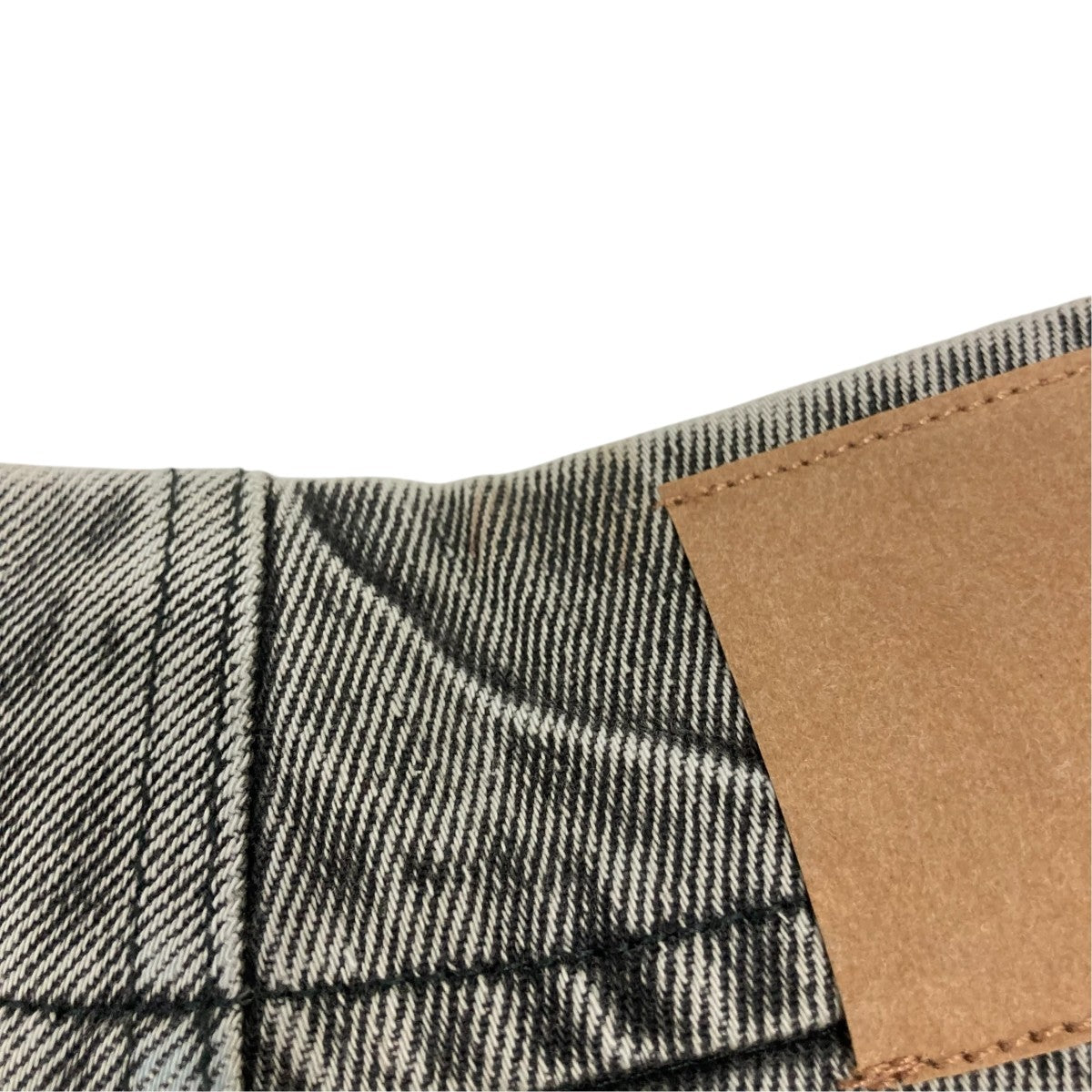 MM6 Maison Margiela ボタンフライブラックデニムパンツS52LA0237 古着・中古-6枚目のアイテム画像