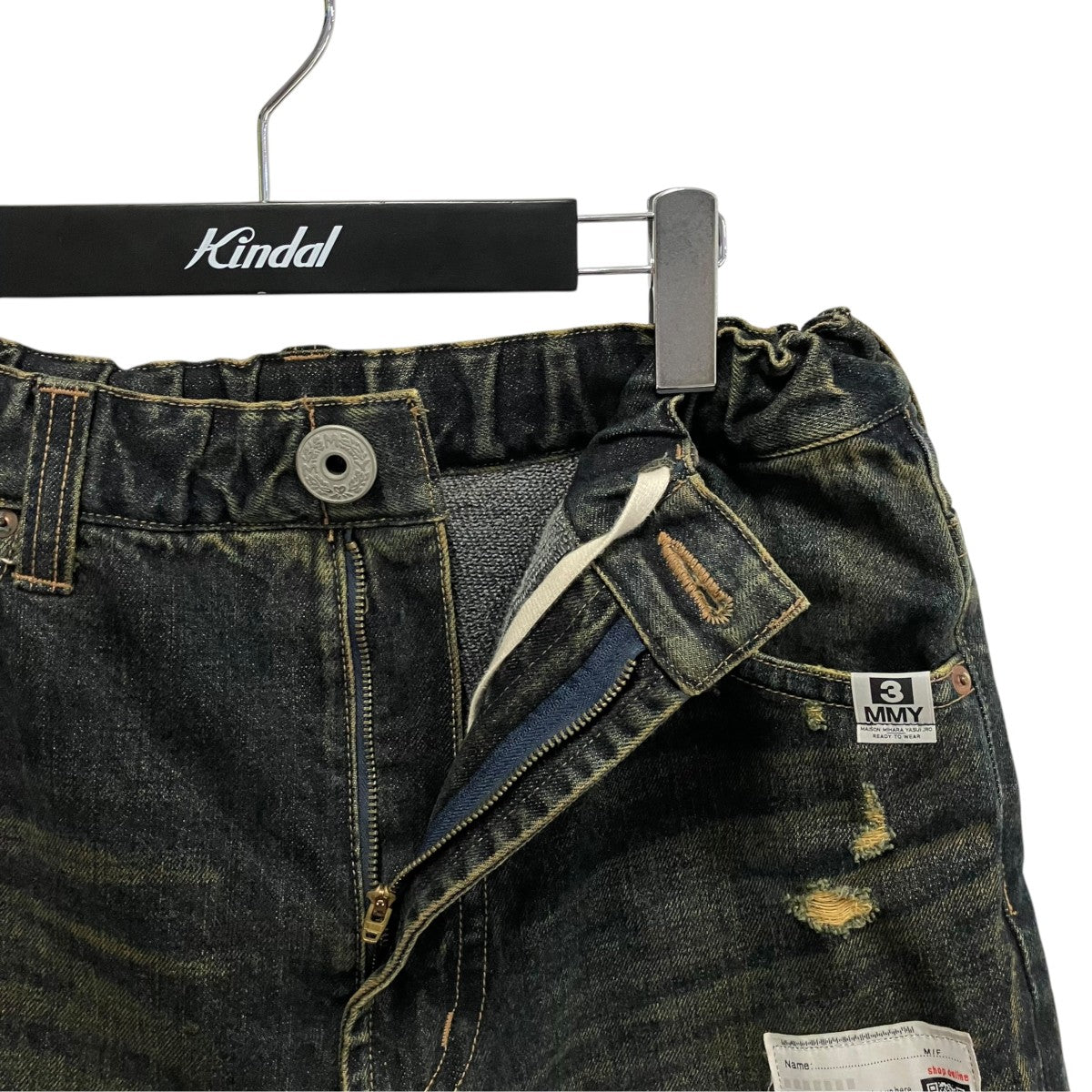MMY WAIST LAYERED JEANSパンツA15PT023