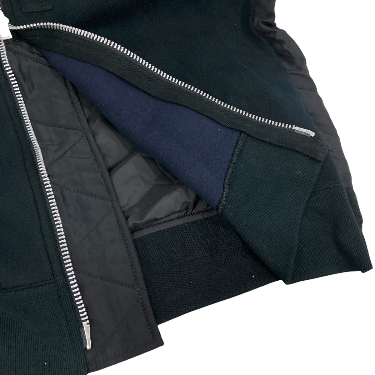 sacai 26SSスポンジ スウェット フーディジップアップ ジャケット26-03948M 古着・中古-5枚目のアイテム画像