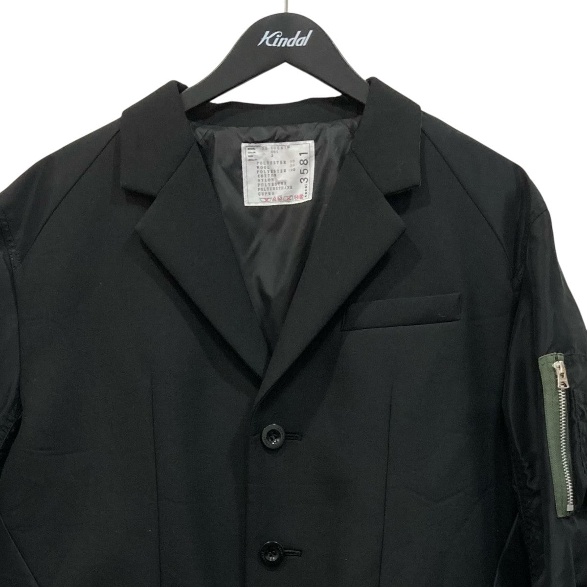 sacai ジャケット25-03581M 古着・中古-2枚目のアイテム画像