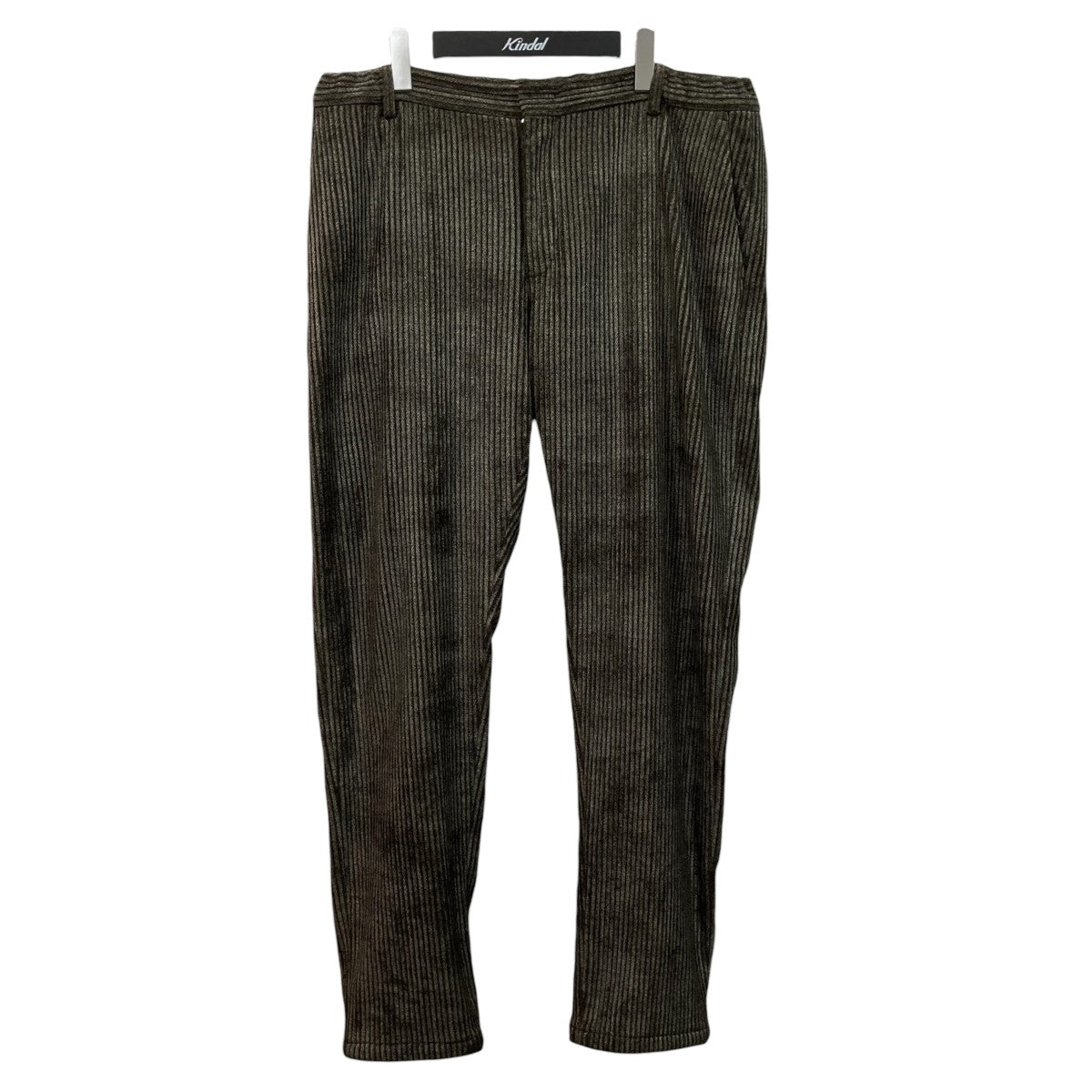 EMPORIO ARMANI 3Dワッフル風ウールジャージーパンツEM001761 古着・中古-1枚目のアイテム画像