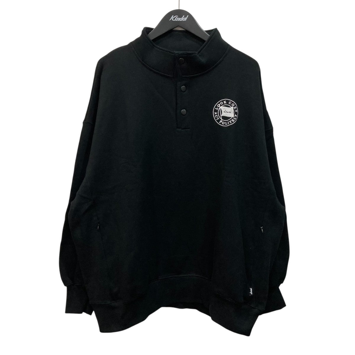 Local GOLF スタンドカラースウェットLG-95SW-23 古着・中古-1枚目のアイテム画像