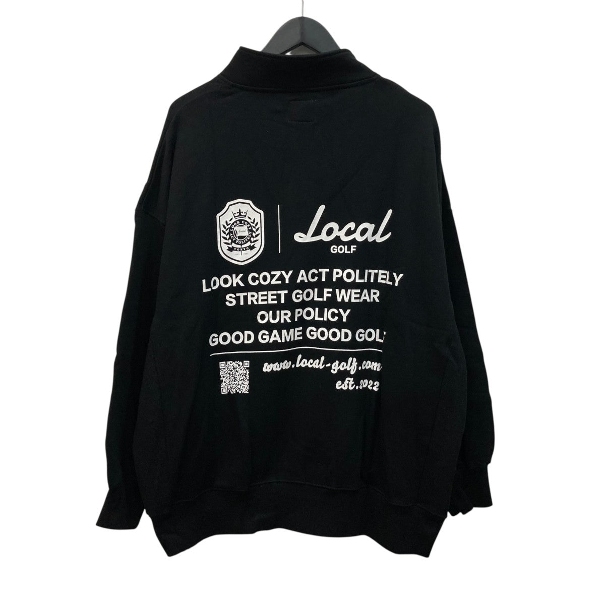 Local GOLF スタンドカラースウェットLG-95SW-23 古着・中古-3枚目のアイテム画像