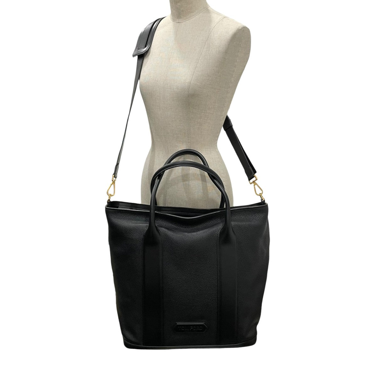 TOM FORD(トムフォード) Logo Patch Tote Bag2WAYバッグ224H0609