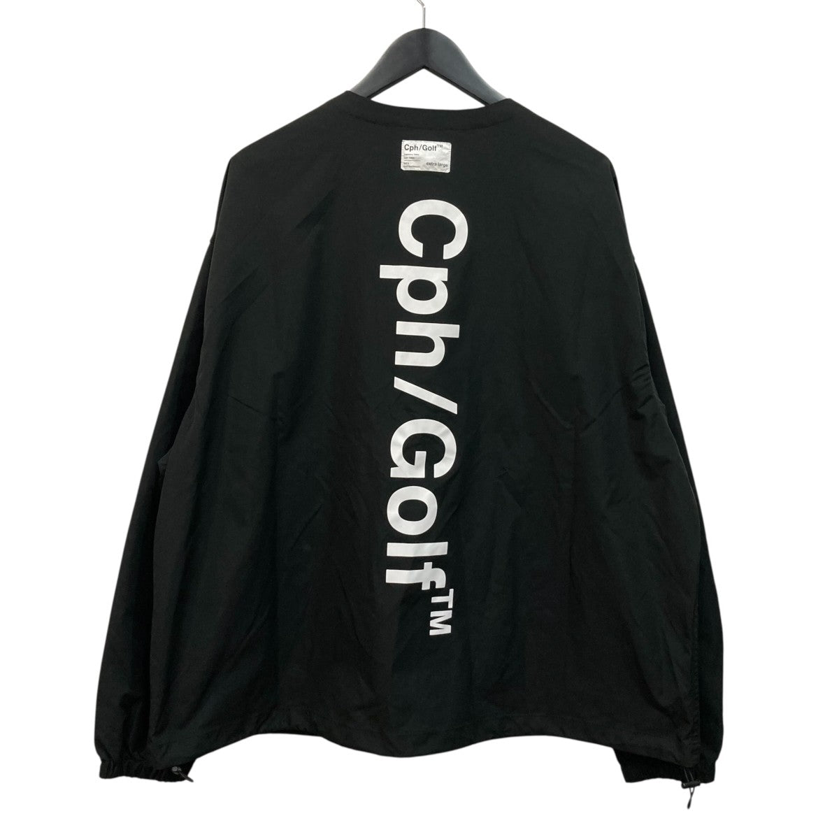Cph／Golf Captains Helm Golf Cph Golf? LOGO NO COLLAR JACKETノーカラージャケットCHG25-SS-J02 古着・中古-3枚目のアイテム画像