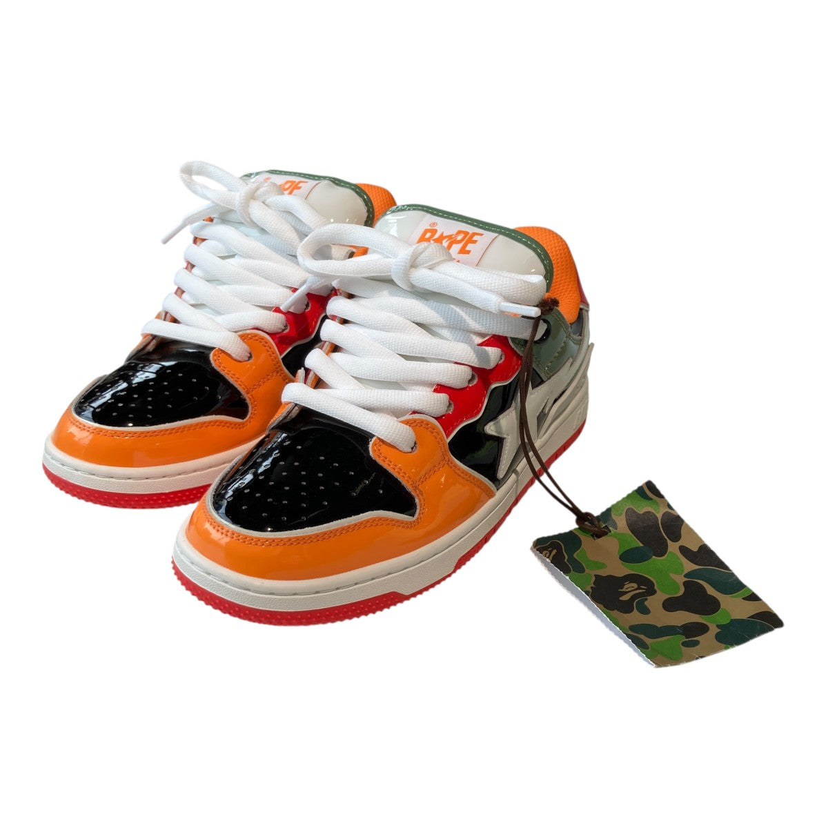 A BATHING APE BAPE SK8 STA BOLDスニーカー0ZXSHM1913120 古着・中古-1枚目のアイテム画像