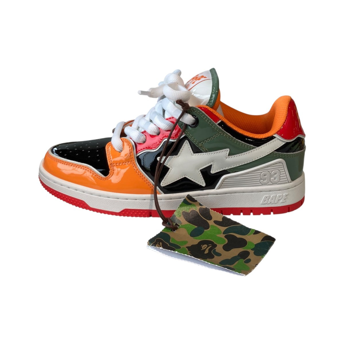 A BATHING APE BAPE SK8 STA BOLDスニーカー0ZXSHM1913120 古着・中古-2枚目のアイテム画像