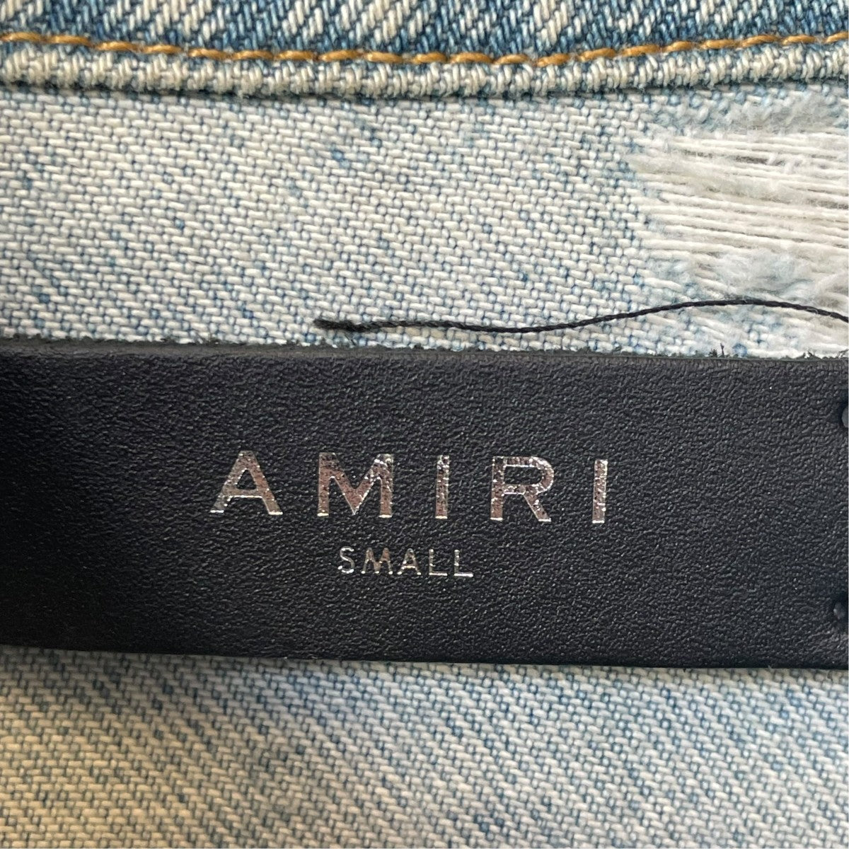 AMIRI ダメージ加工プリントデニムジャケット 古着・中古-6枚目のアイテム画像