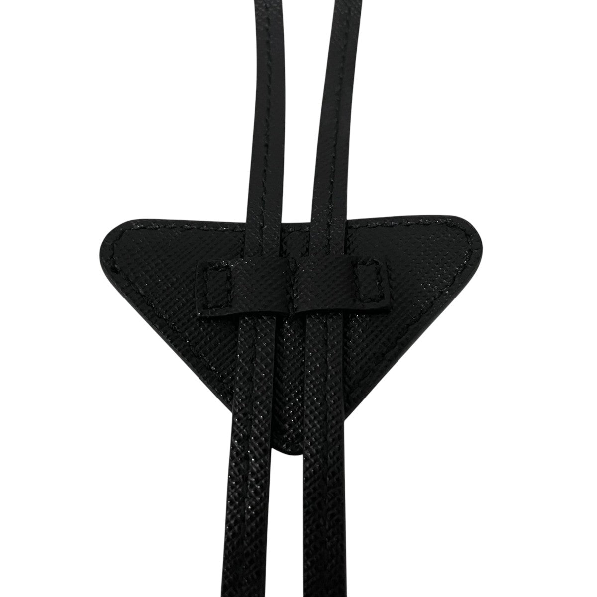 PRADA サフィアーノレザー ボロタイループタイ2IC027 古着・中古-4枚目のアイテム画像